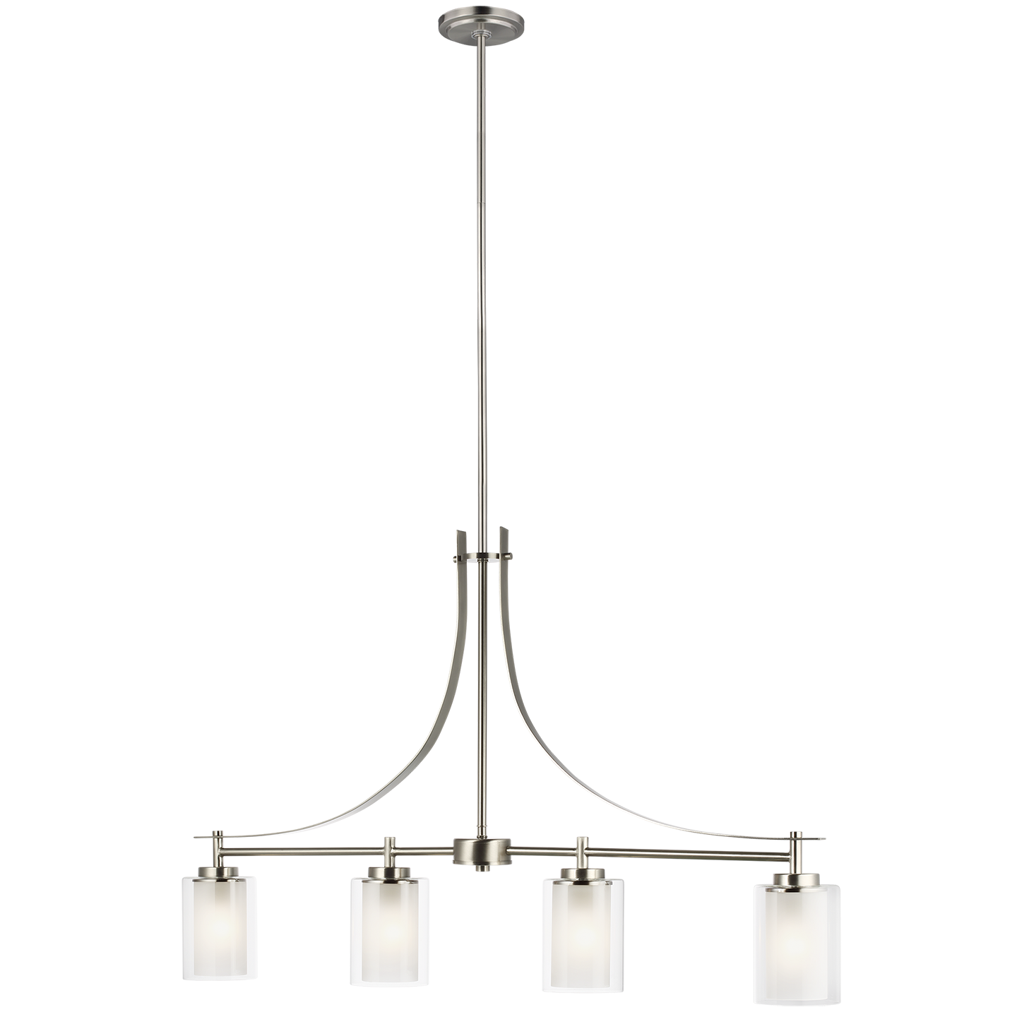 Elmwood Park Four Light Linear Chandelier