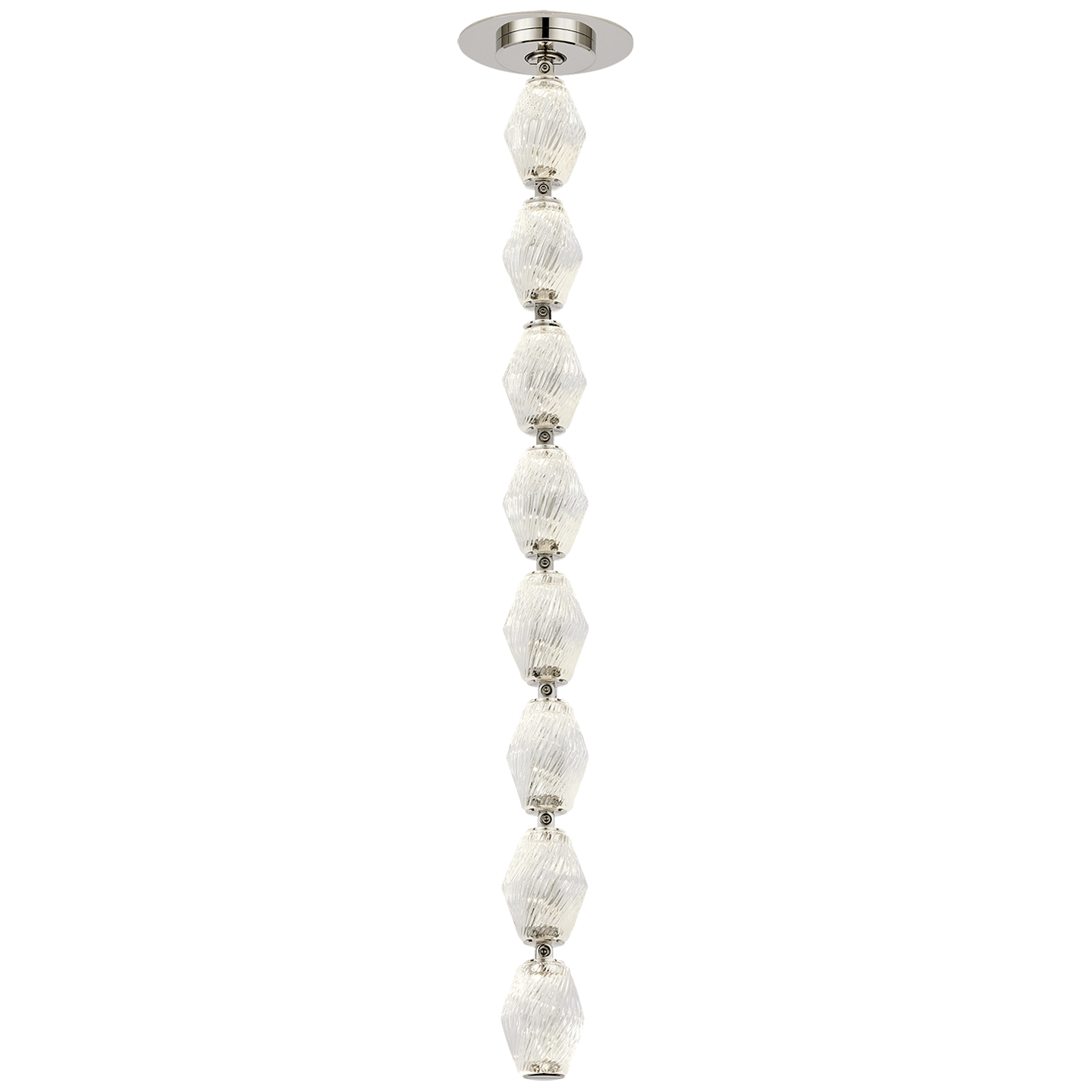 Collier 24 Pendant in Polished Nickel