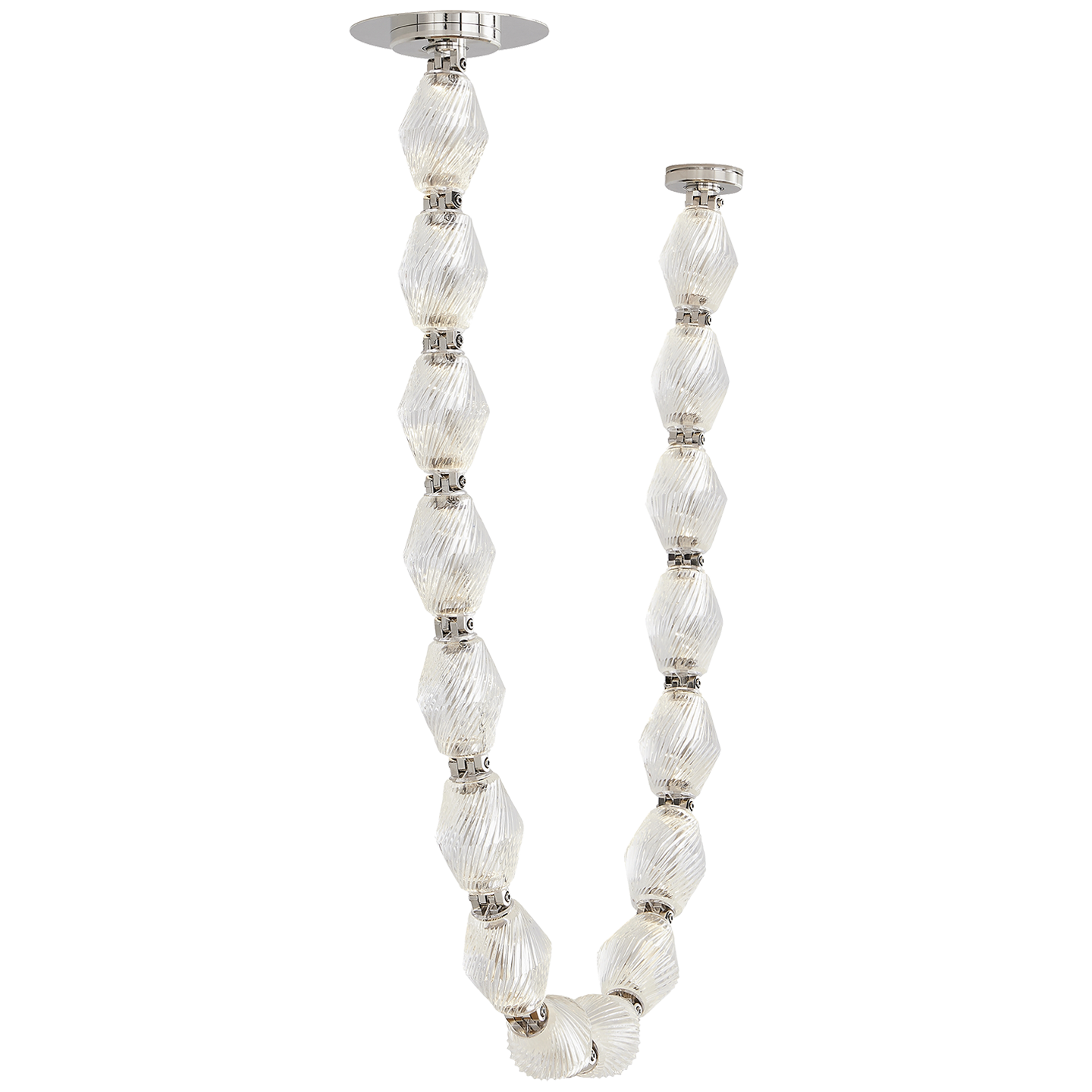 Collier 48 Pendant in Polished Nickel