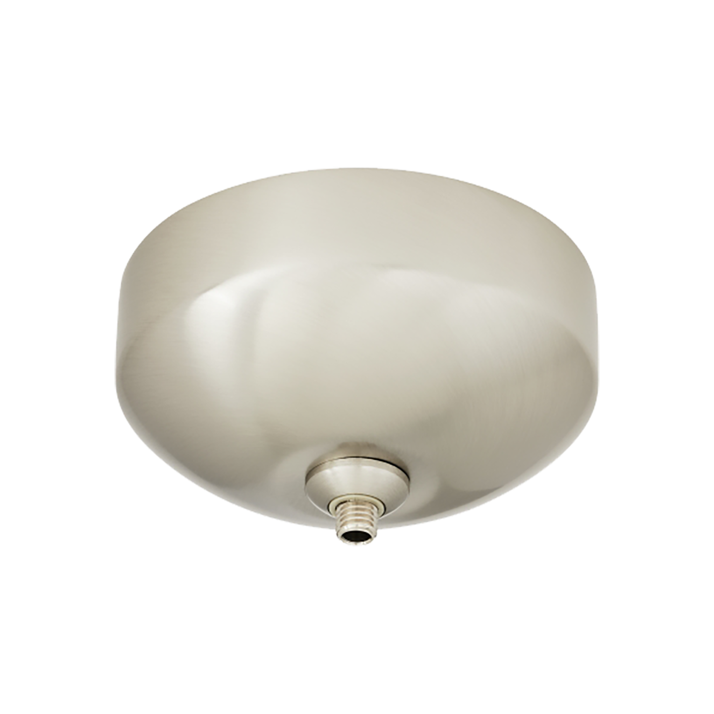FreeJack Surface Canopy LED 4" Round Surface Integral Transformer satin nickel