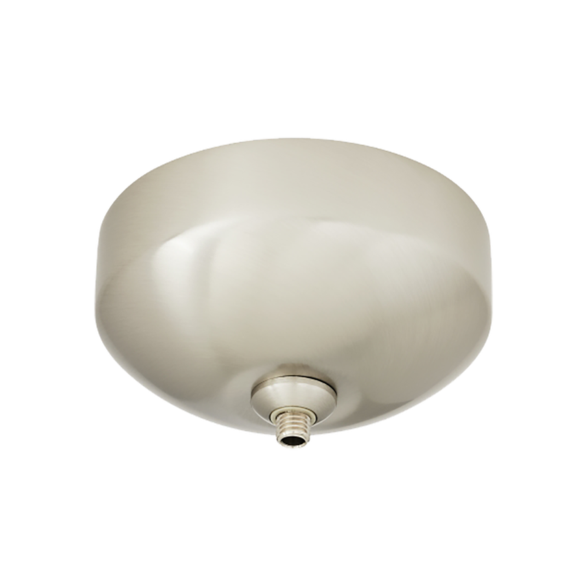 FreeJack Surface Canopy LED 4" Round Surface Integral Transformer satin nickel