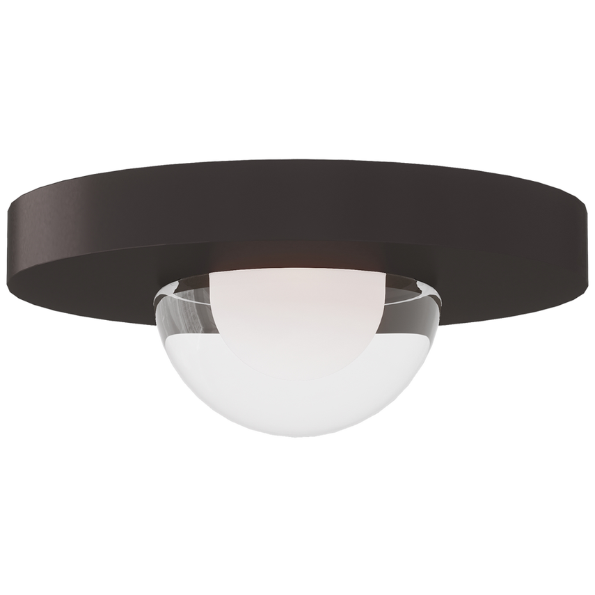 Ebell Mini Flush Mount in Dark Bronze
