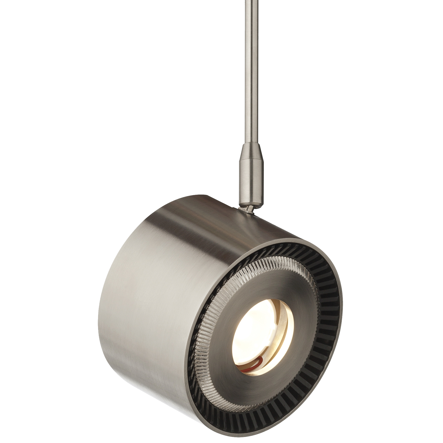 ISO Head MonoRail satin nickel 3000K 90 CRI led