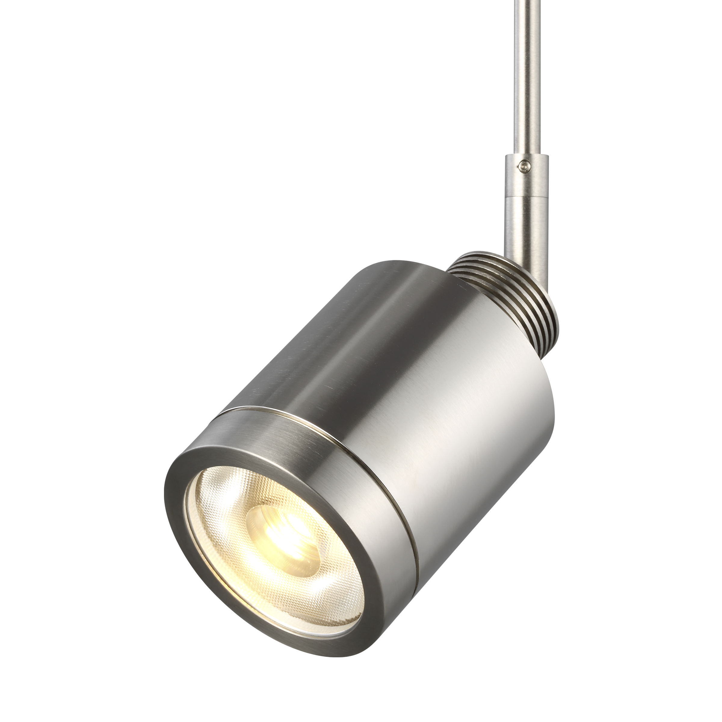 Tellium LED Head MonoRail satin nickel 3000K 90 CRI integrated led 90 cri 3000k 120v (t24)