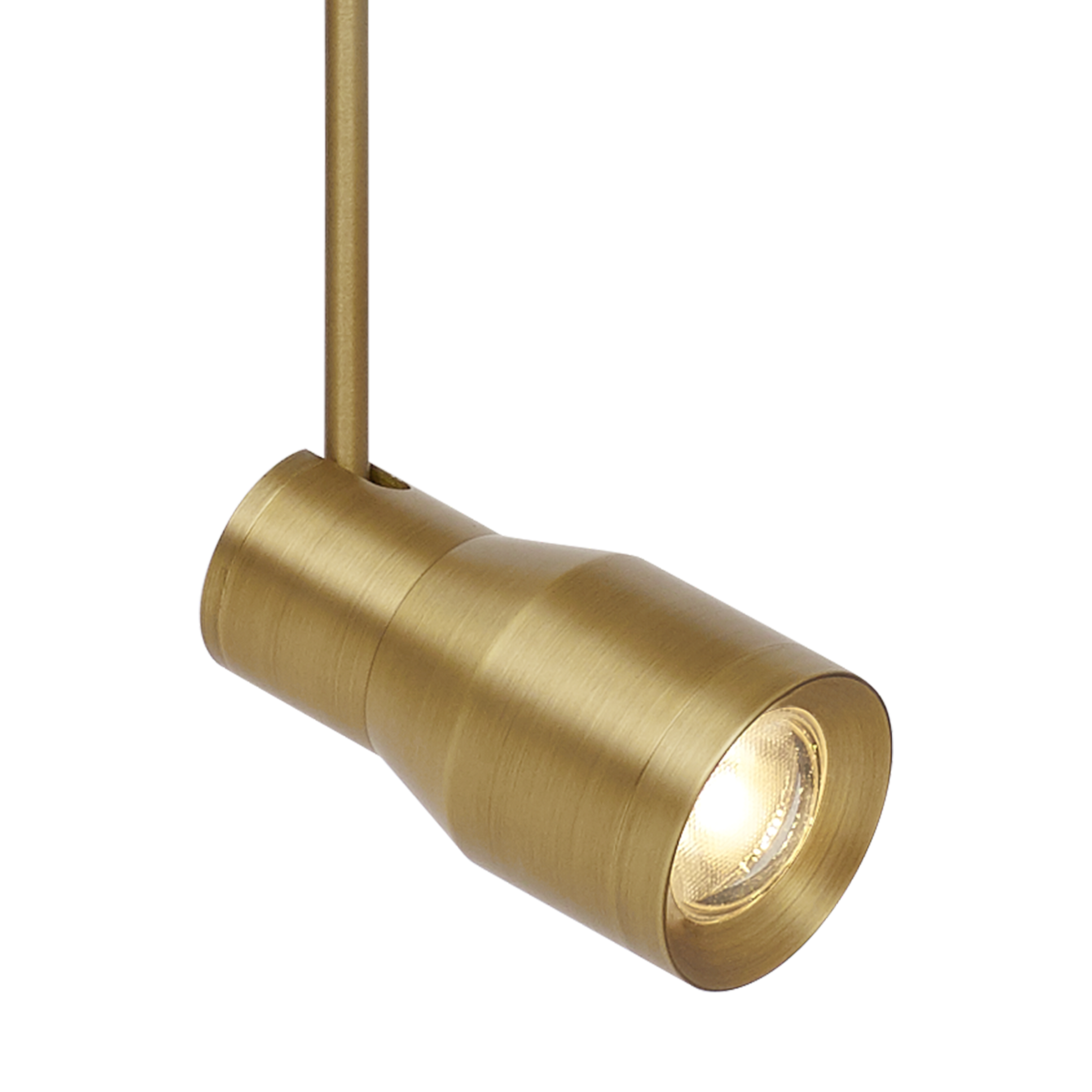 Ace Head MonoPoint plated brass 2700K 90 CRI