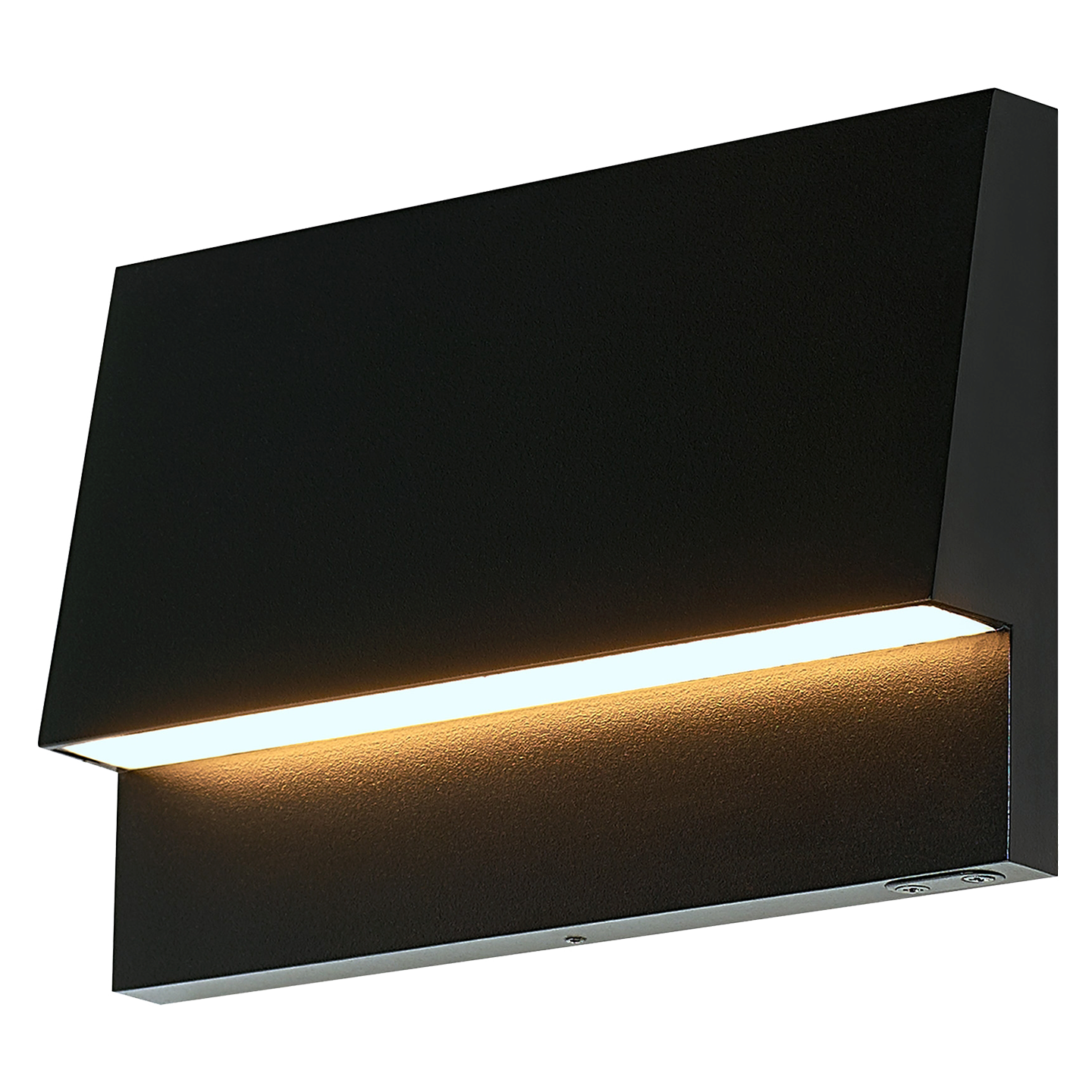 Krysen Outdoor Wall/Step Light black 2700K/3000K Selectable 90 CRI
