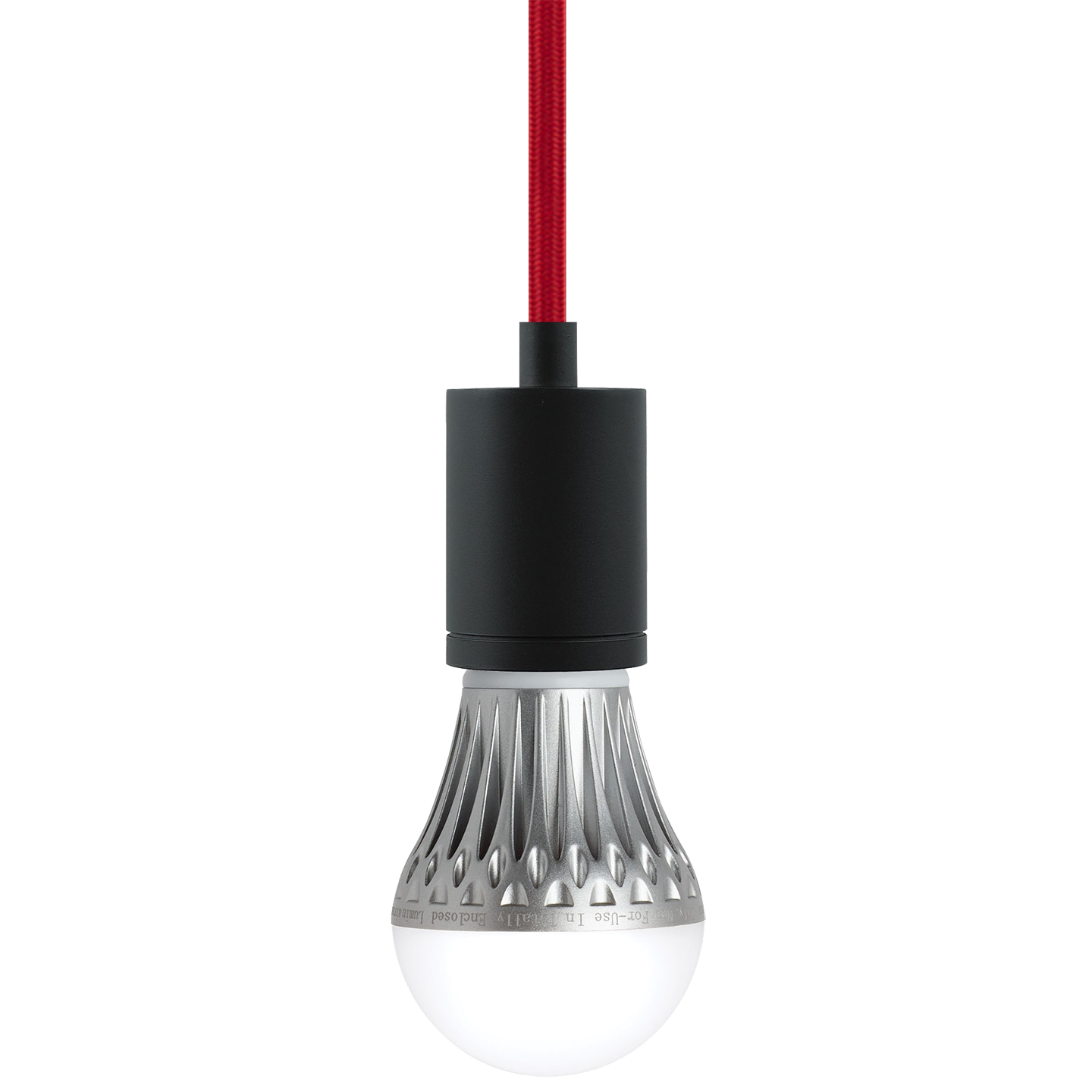 SoCo Pendant Modern Socket Copper Cord black