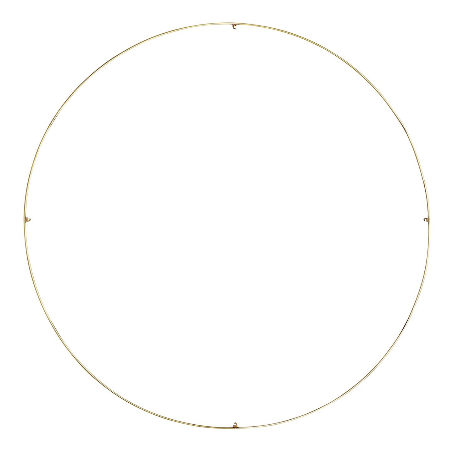 Trellis Spacer R450 Round 4 Port 50" natural brass