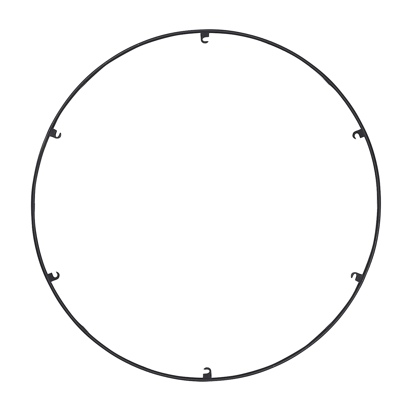 Trellis Spacer R618 Round 6 Port 18" nightshade black