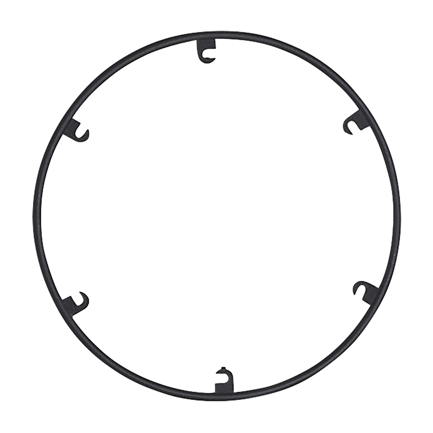 Trellis Spacer R68 Round 6 Port 8" nightshade black
