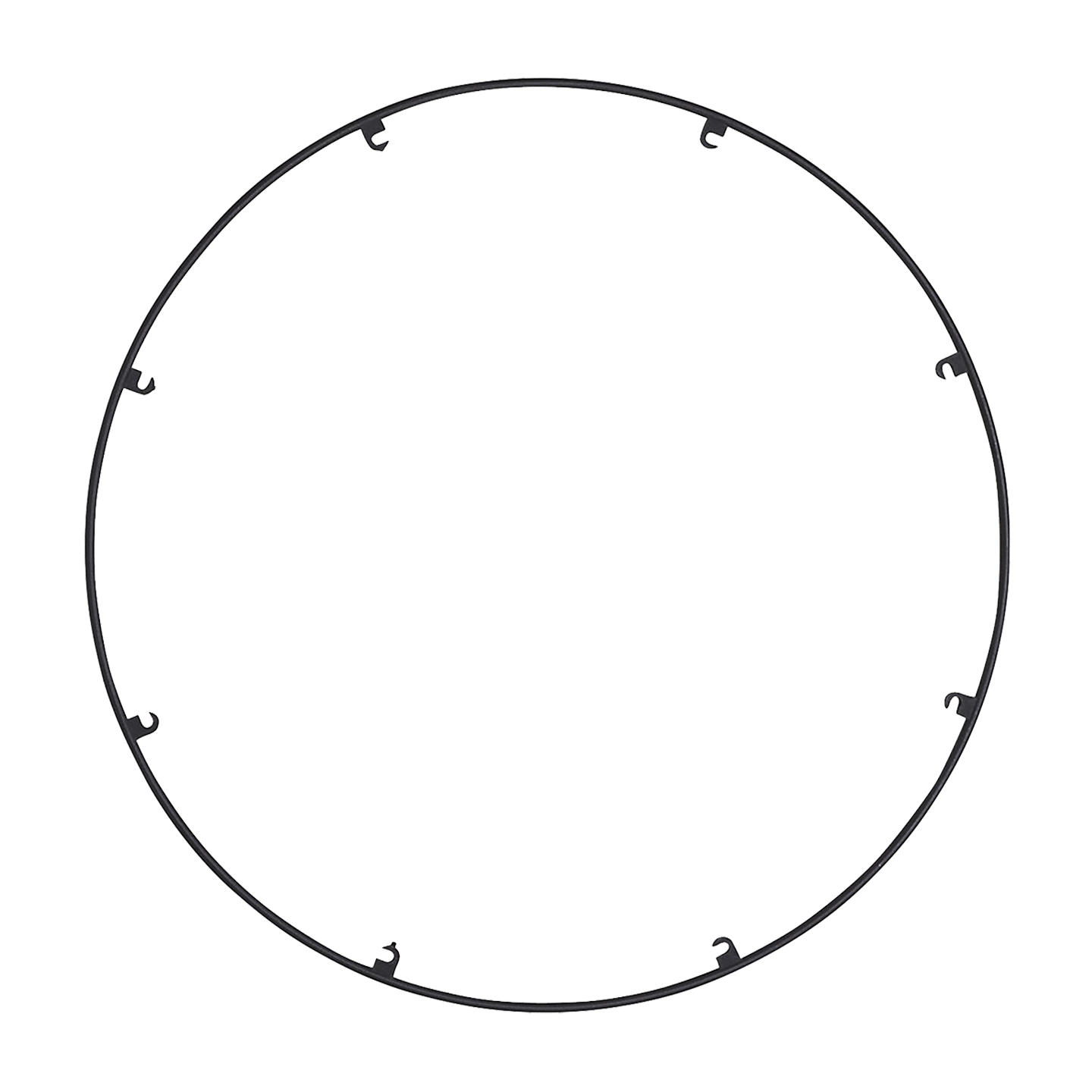 Trellis Spacer R818 Round 8 Port 18" nightshade black