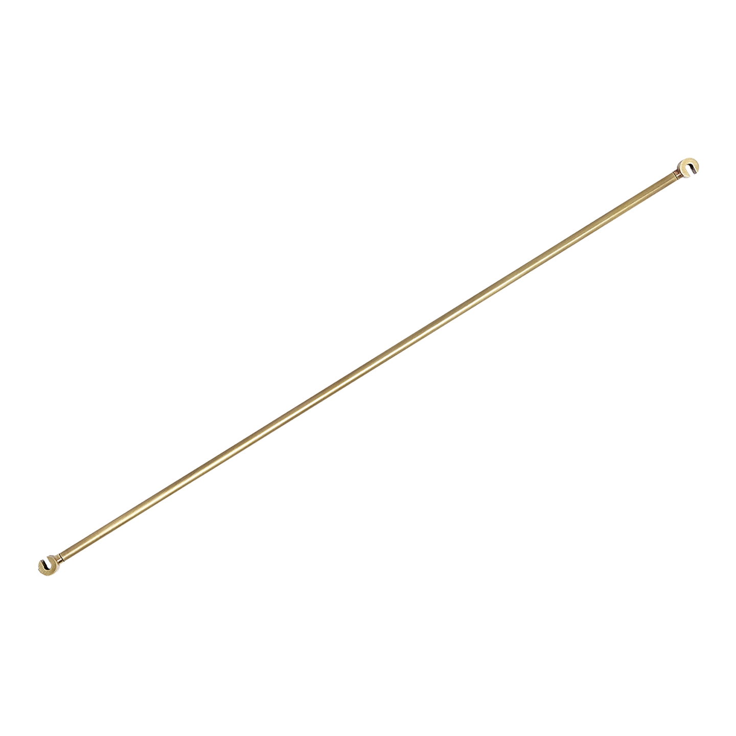 Trellis Spacer 18 in Natural Brass