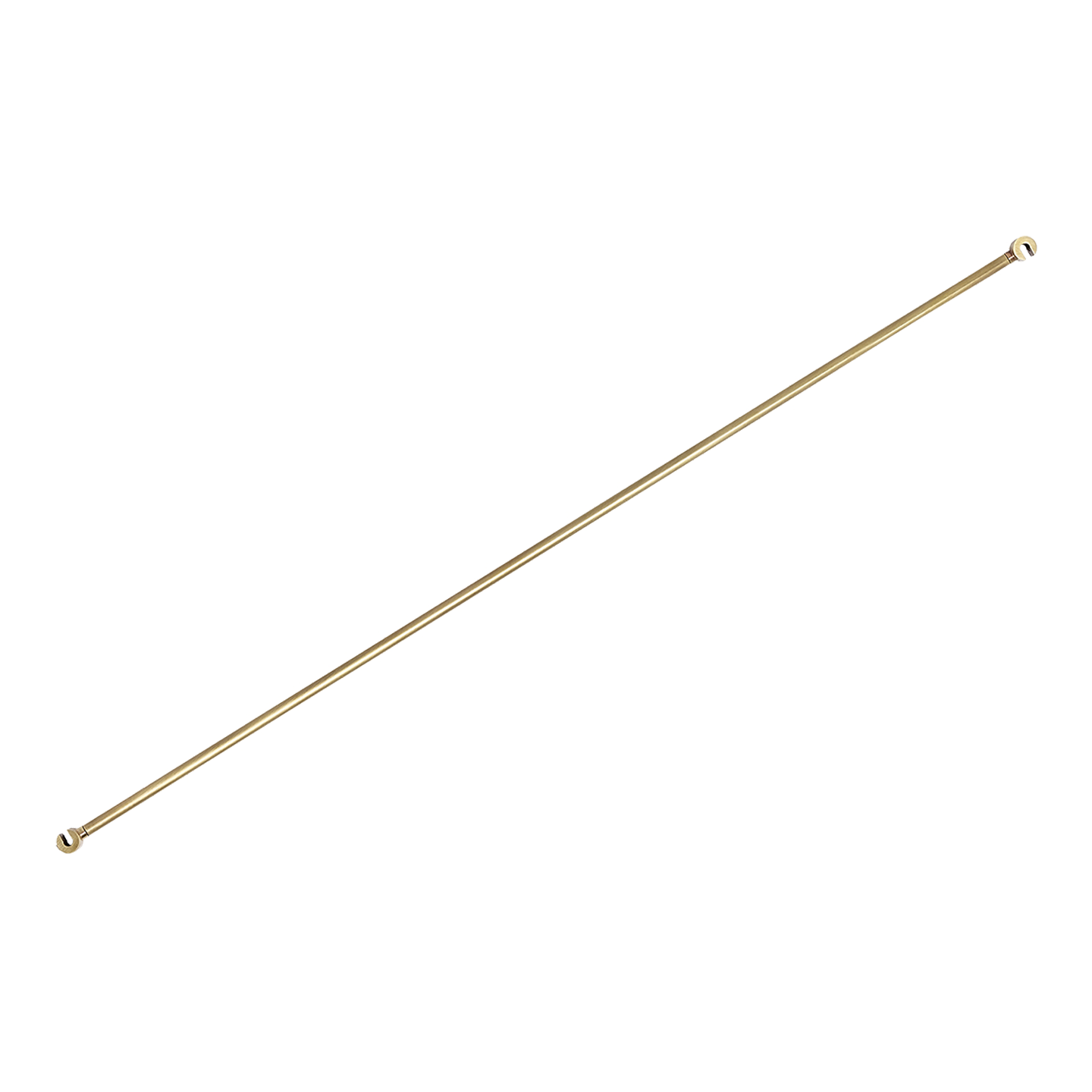 Trellis Spacer 24 in Natural Brass