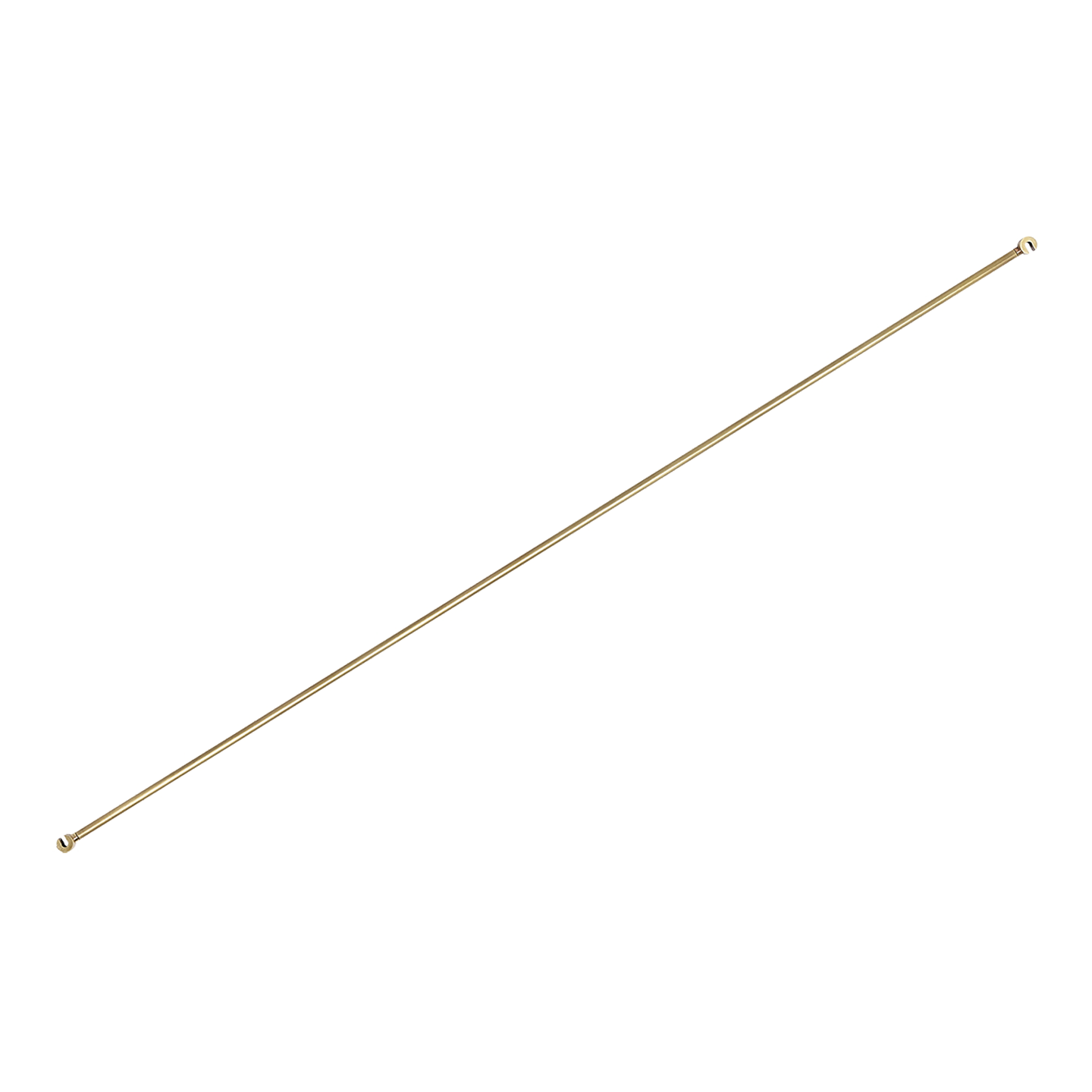 Trellis Spacer 36 in Natural Brass