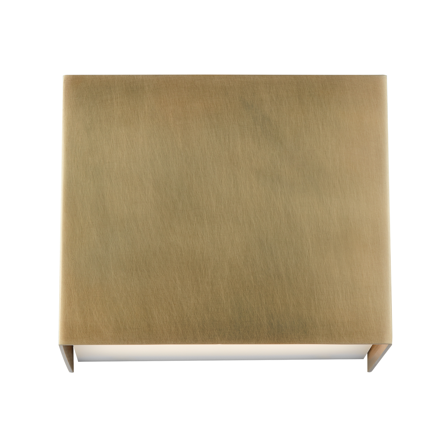 Brompton Small Wall Sconce in Natural Brass