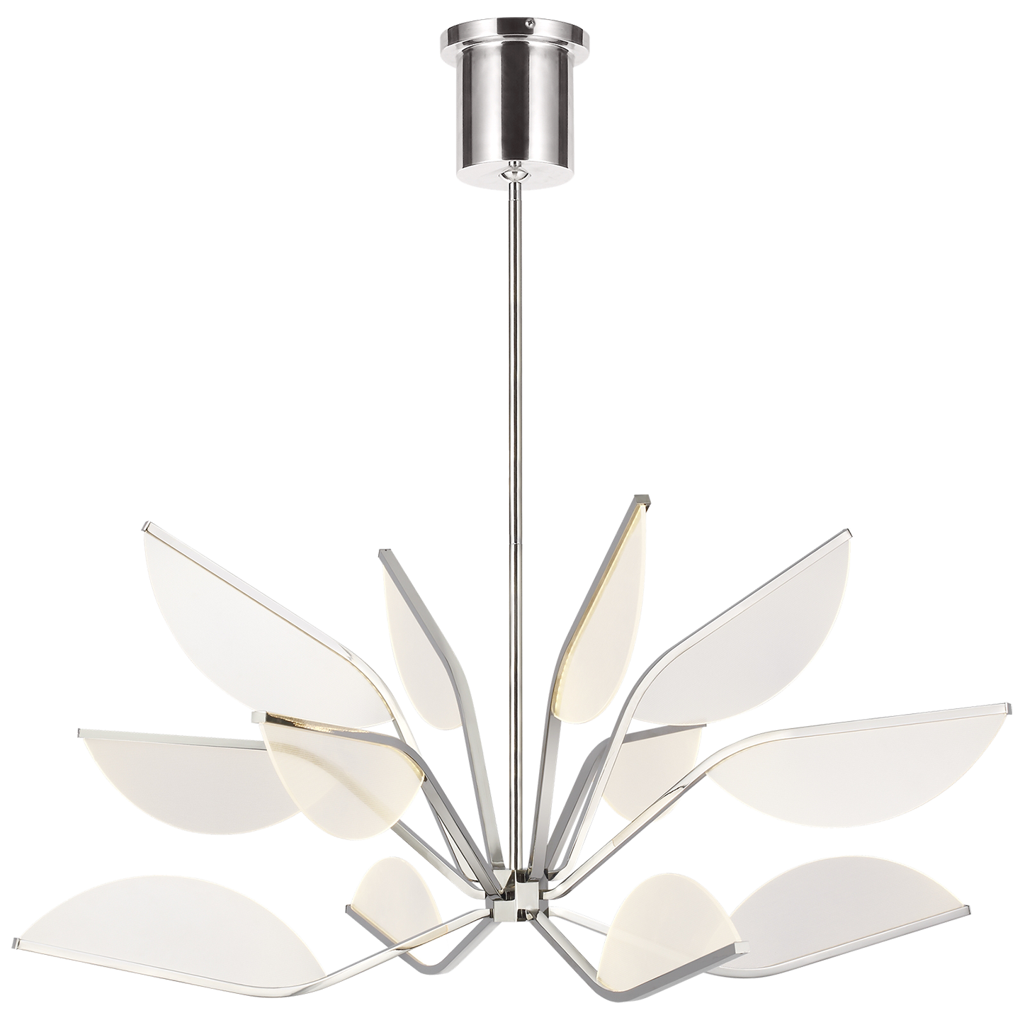 Belterra 38 Chandelier in Polished Nickel