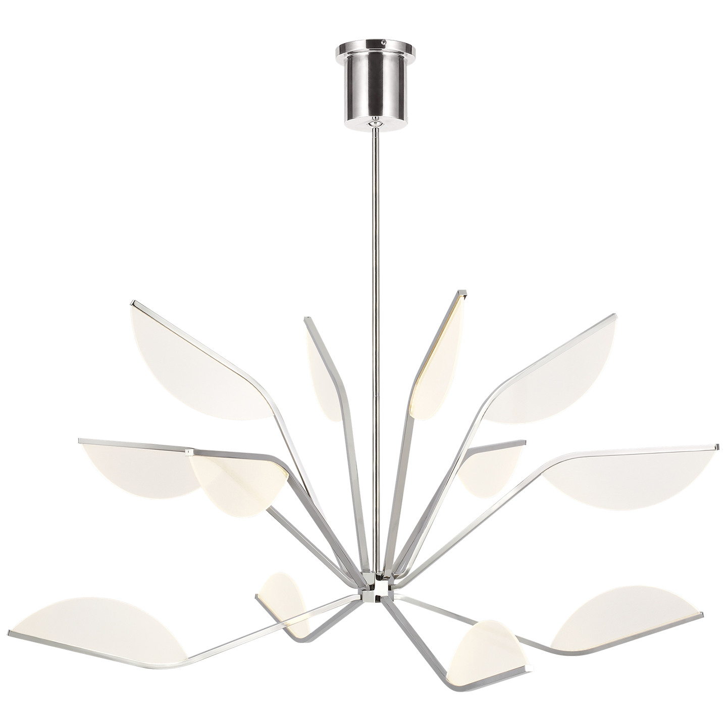 Belterra 48 Chandelier in Polished Nickel