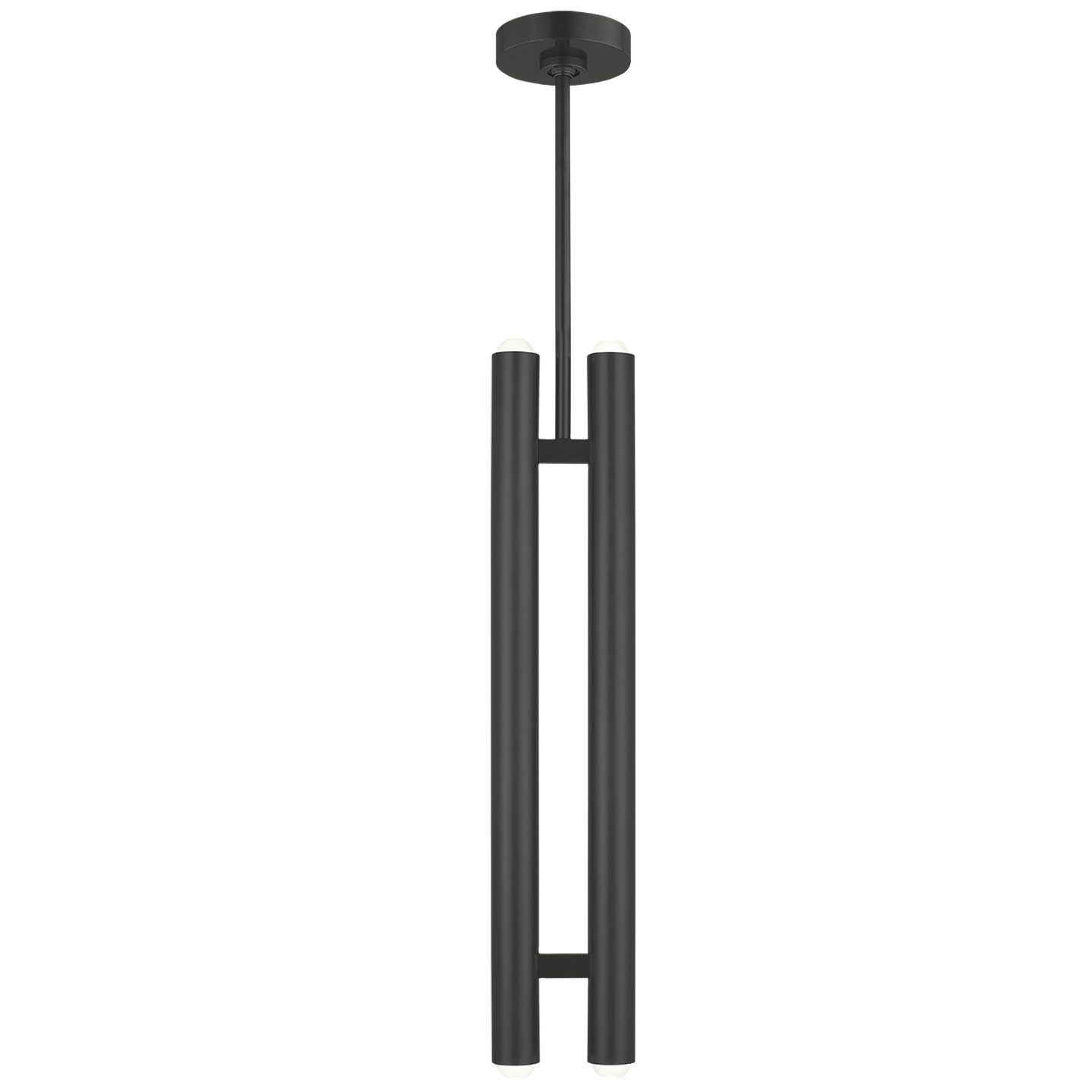 Ebell 2 Light Pendant in Dark Bronze