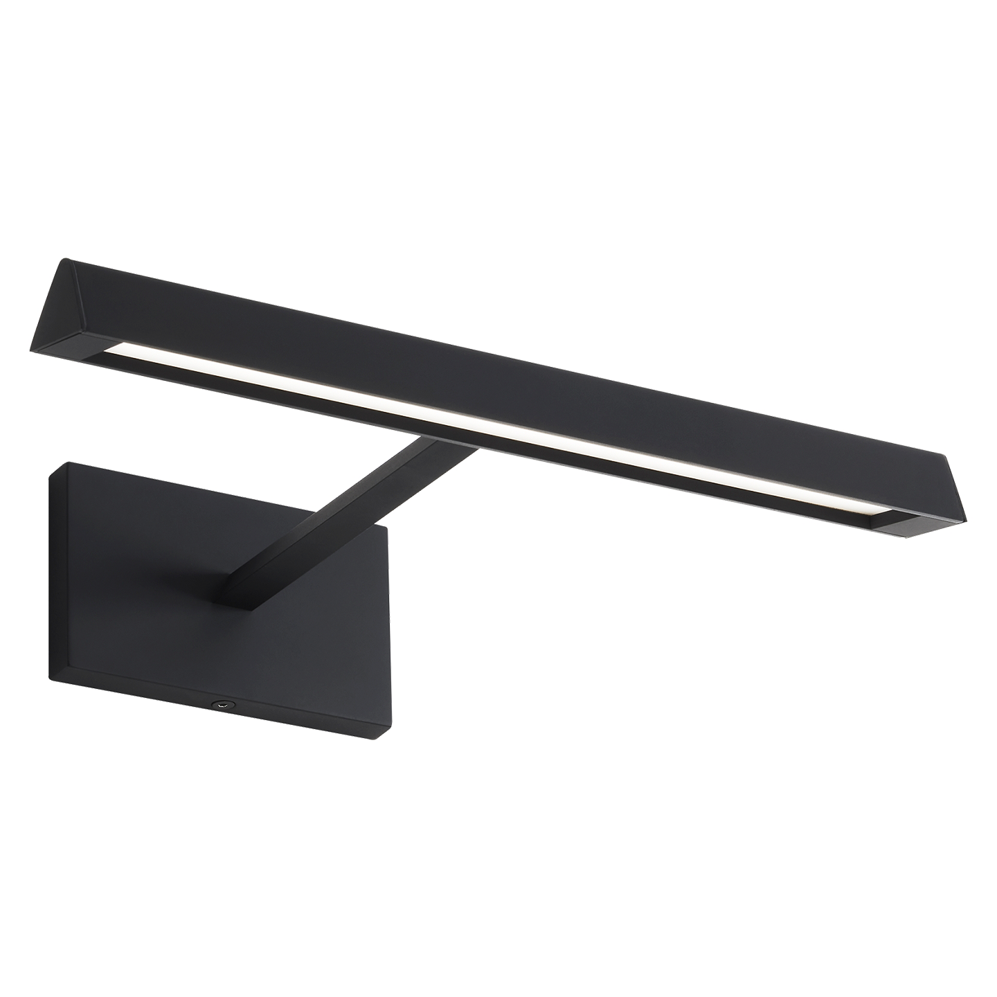 Dessau 12 Picture Light in Nightshade Black