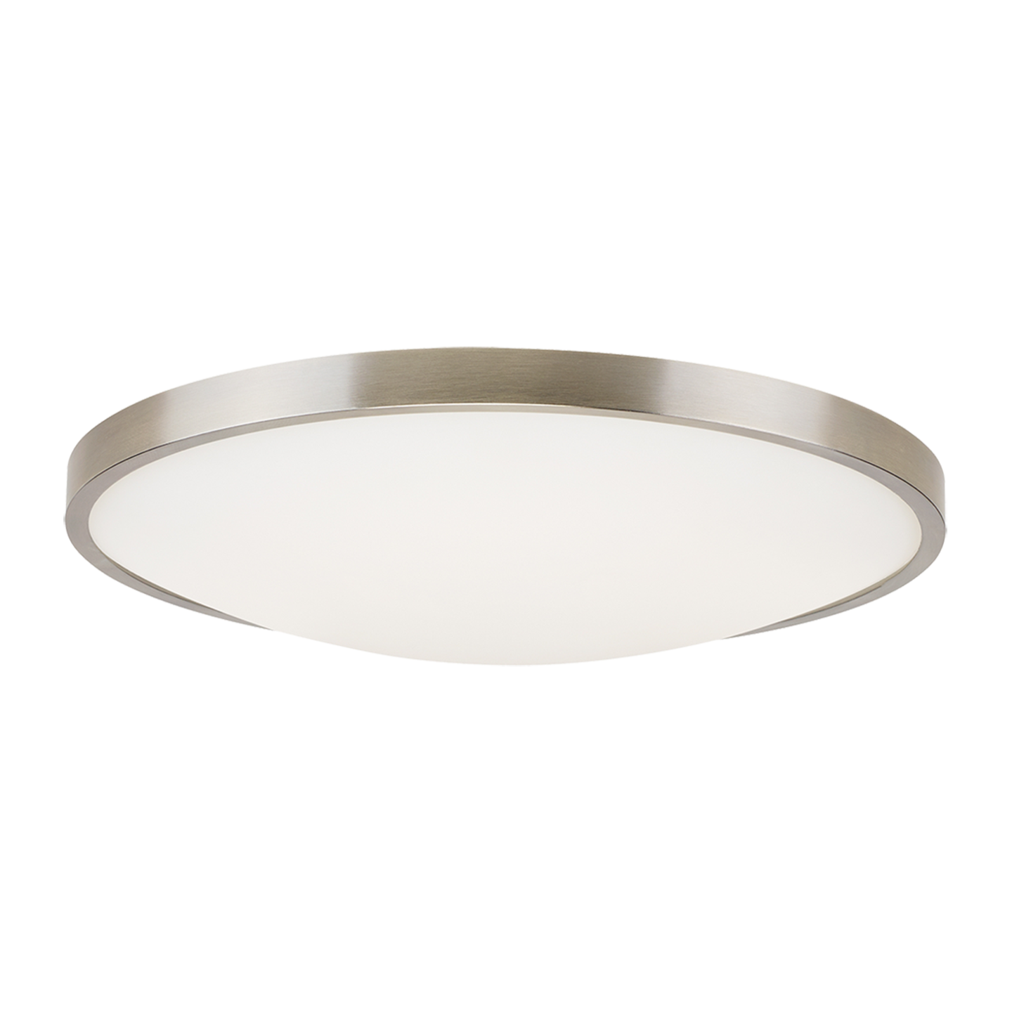 Vance 13 Flush Mount  13" Small satin nickel 3000K 90 CRI integrated led 90 cri 3000k