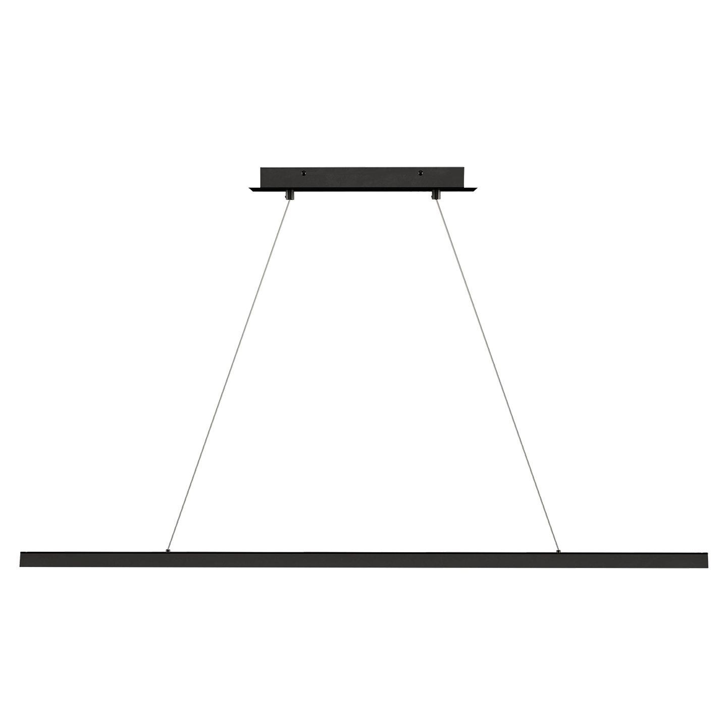 Dessau 48 Linear Suspension nightshade black 2700K/3000K Selectable 90 CRI led 90 cri selectable 2700k-3000k 120v 