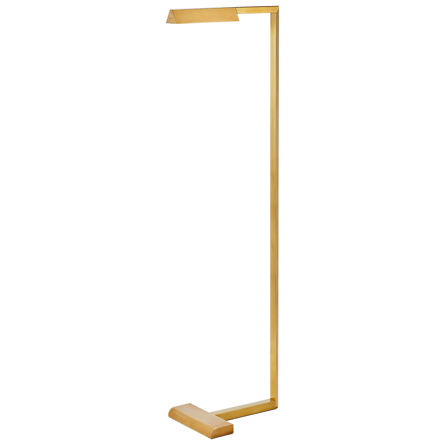 Dessau 46 Floor Lamp 46 natural brass 2700K 90 CRI integrated led 90 cri 2700k 120v