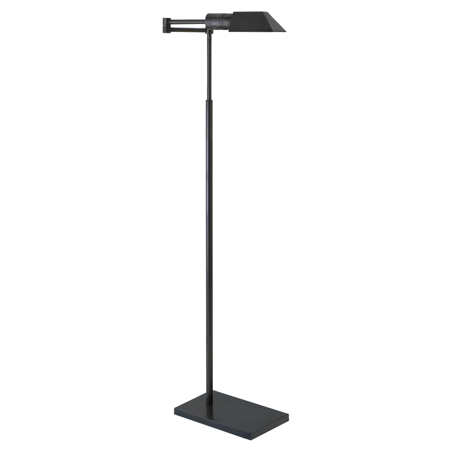 Studio Swing Arm Floor Lamp in Bronze