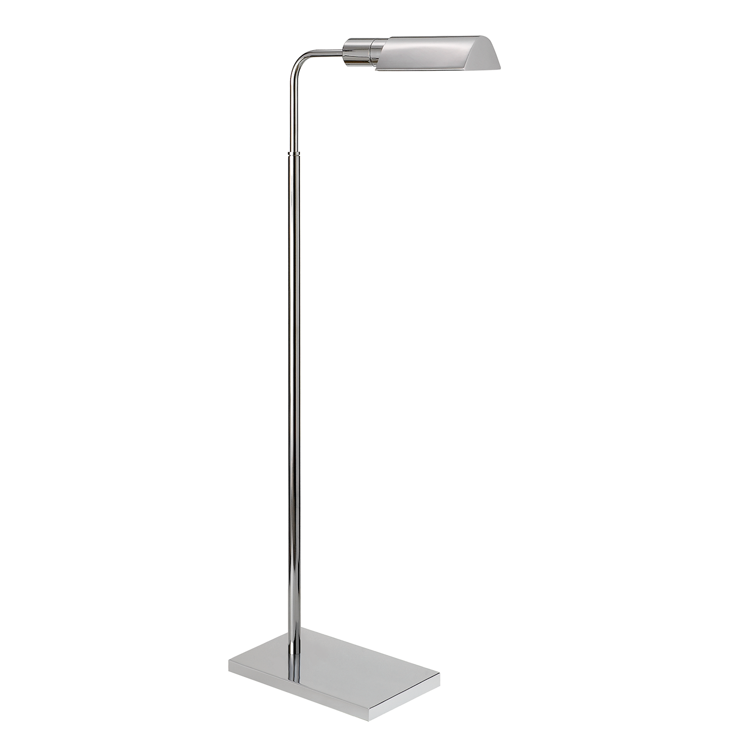 Studio Adjustable Floor Lamp in Polished Nickel