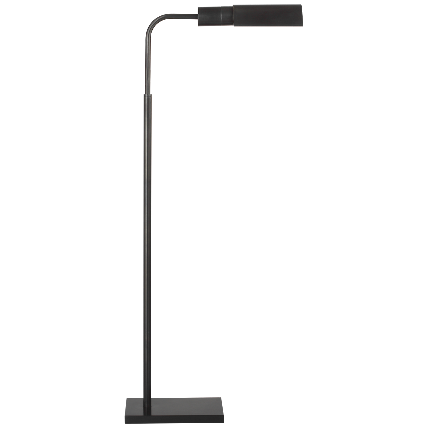 Studio Adjustable Cordless Pharmacy Floor Lamp in Bronze