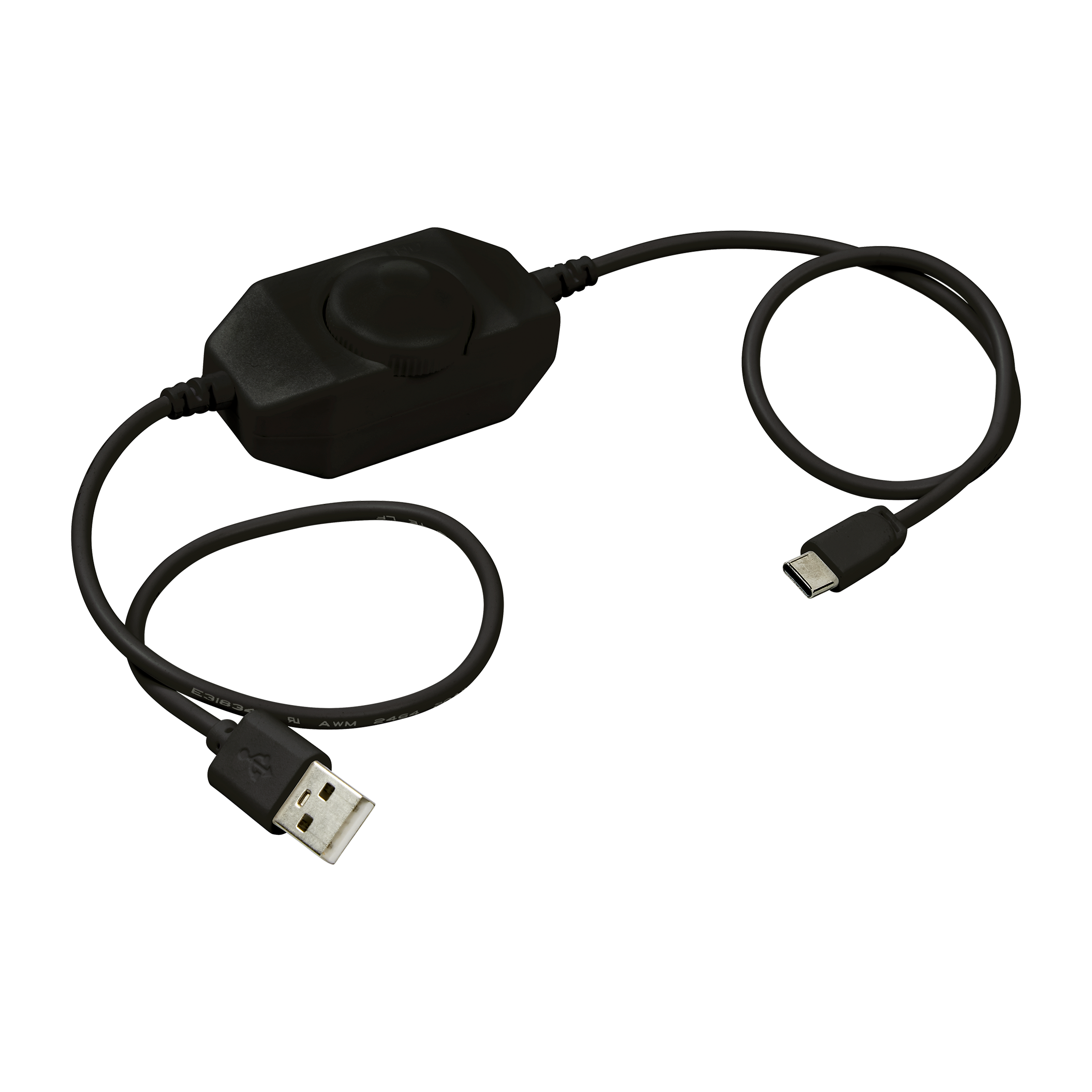 Disk Lighting Disk Light In-Line Dimmer Black