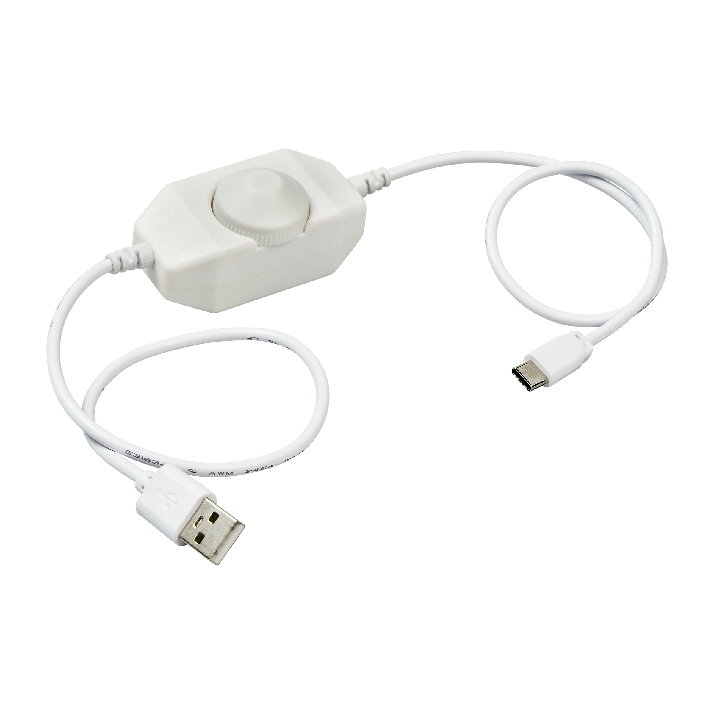 Disk Lighting Disk Light In-Line Dimmer White