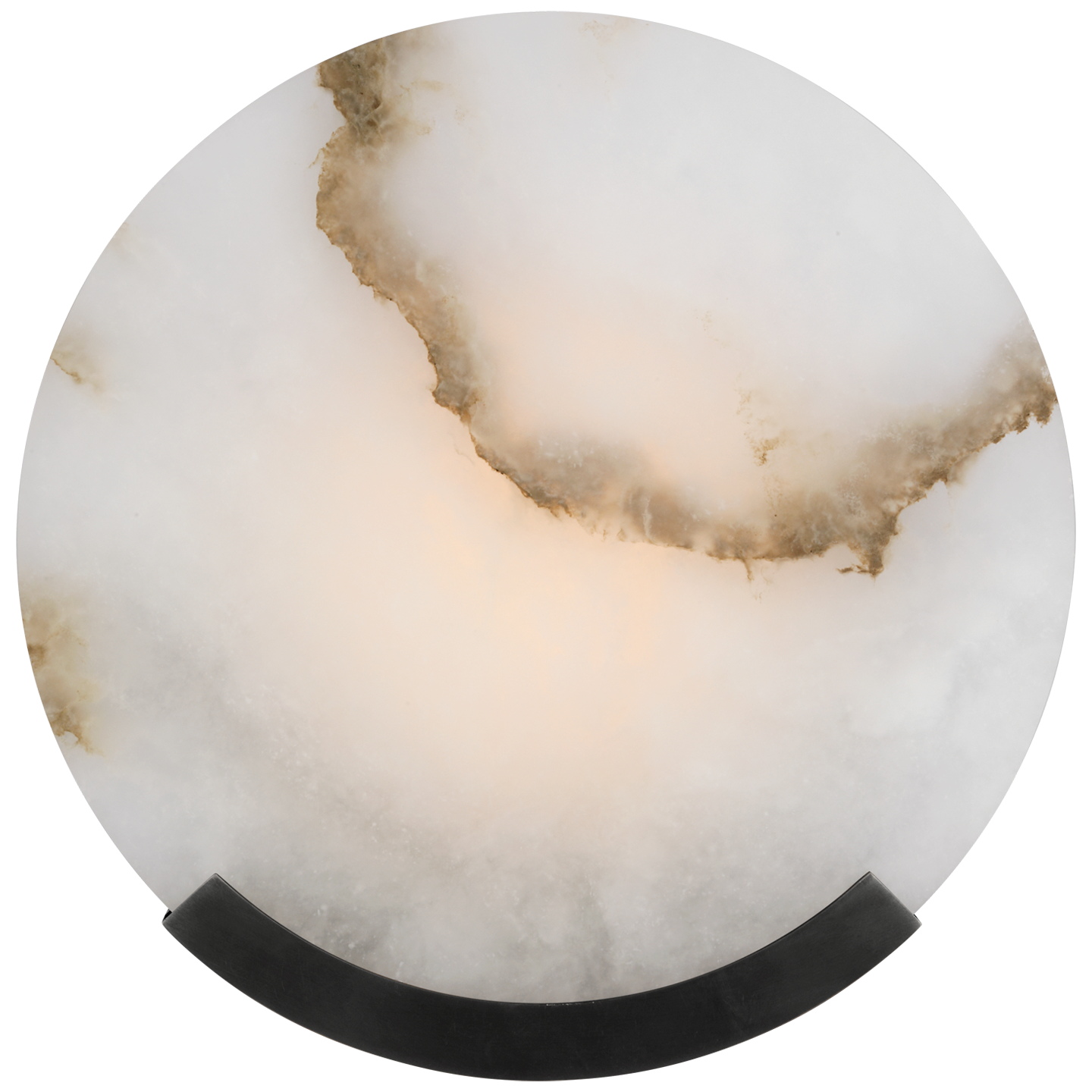 Melange 10" Sconce in Bronze with Alabaster