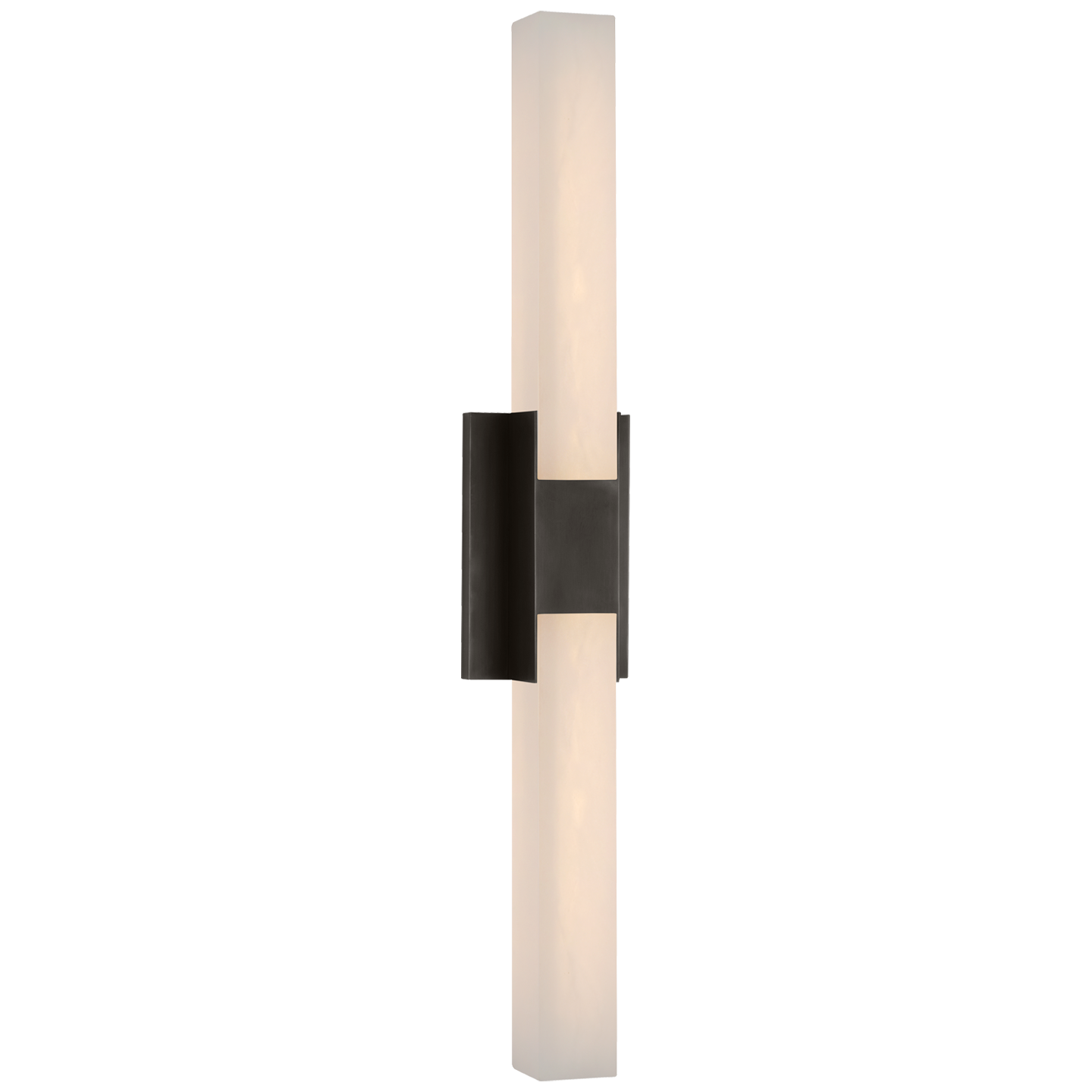 Covet 28" Double Bath Light in Bronze with Alabaster