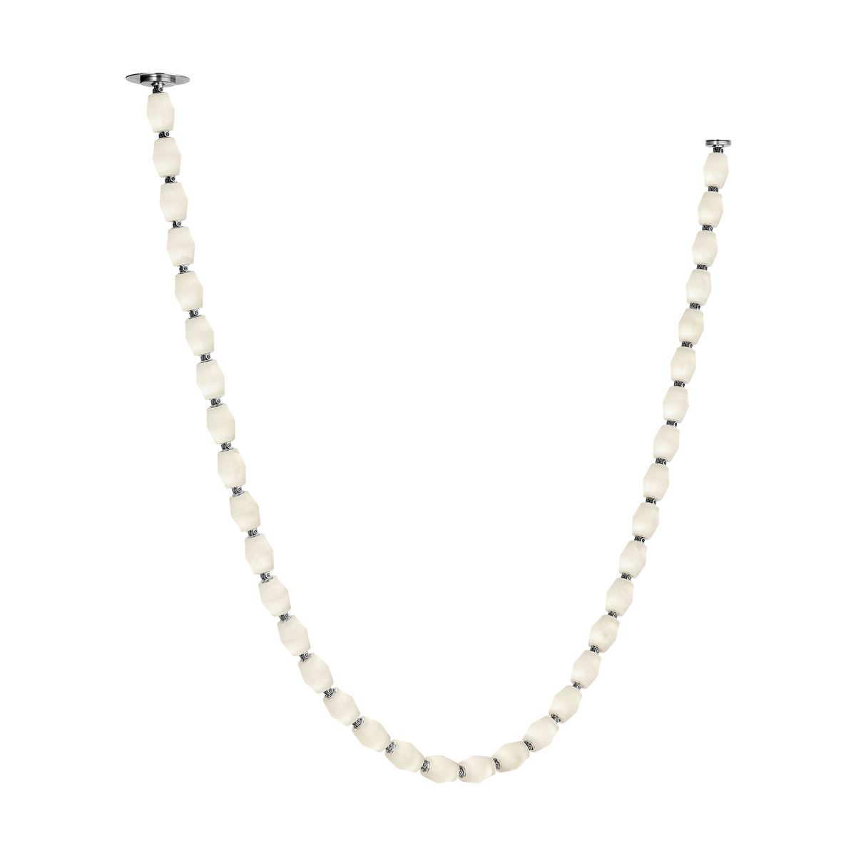 Collier Alabaster 108 Chandelier in Polished Nickel 2700K