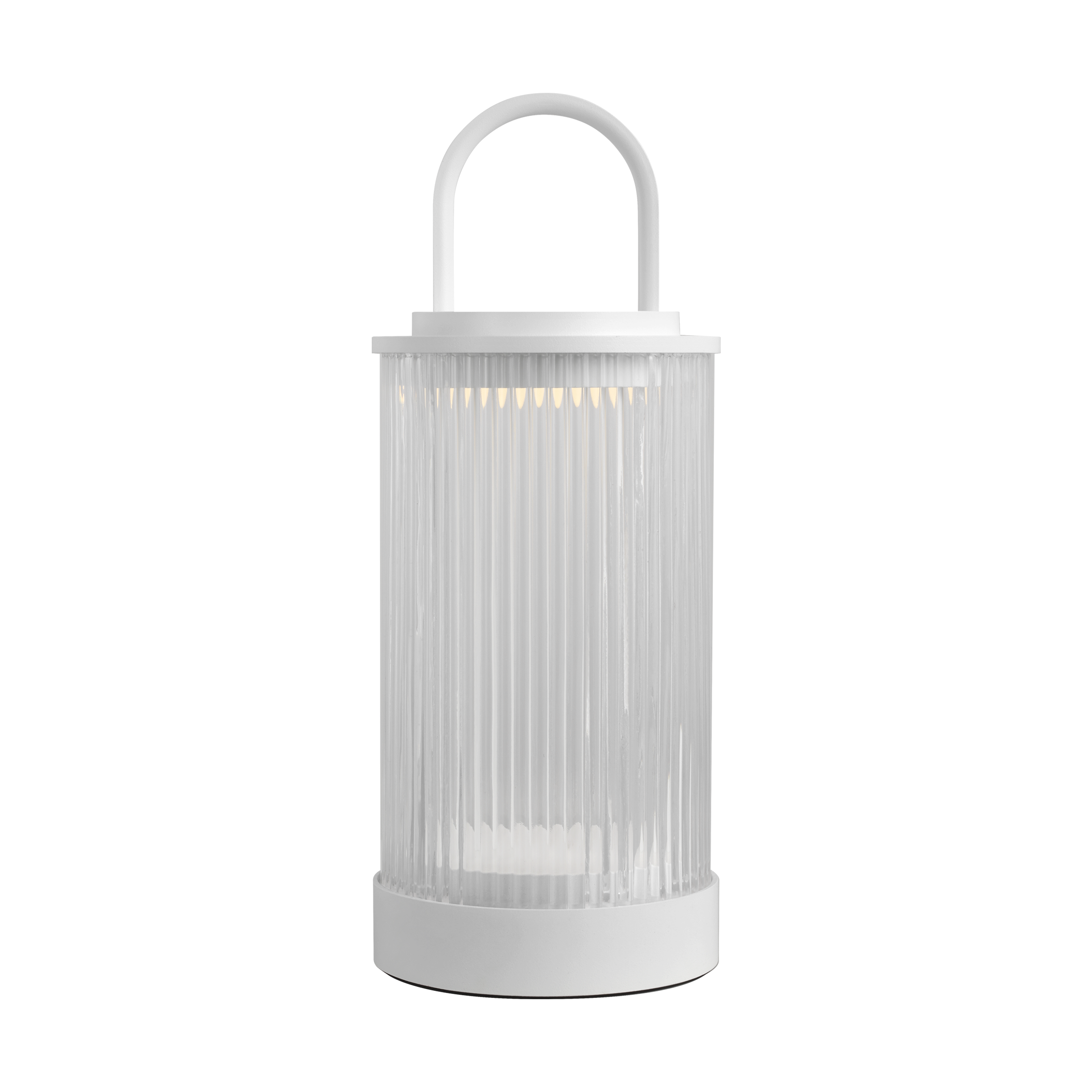 Tawa Accent Rechargeable Table Lamp in Matte White
