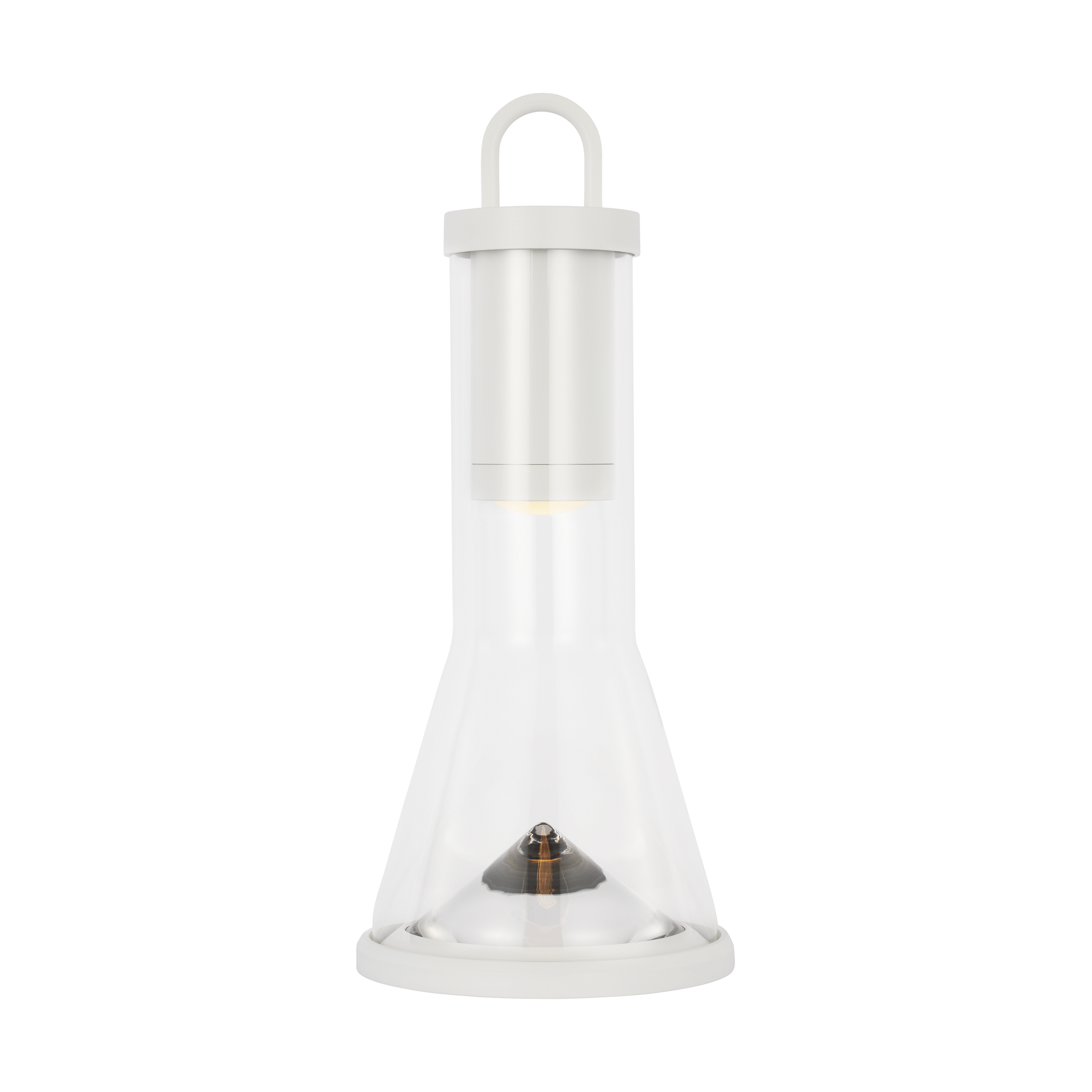 Kandella Accent Rechargeable Table Lamp in Matte White