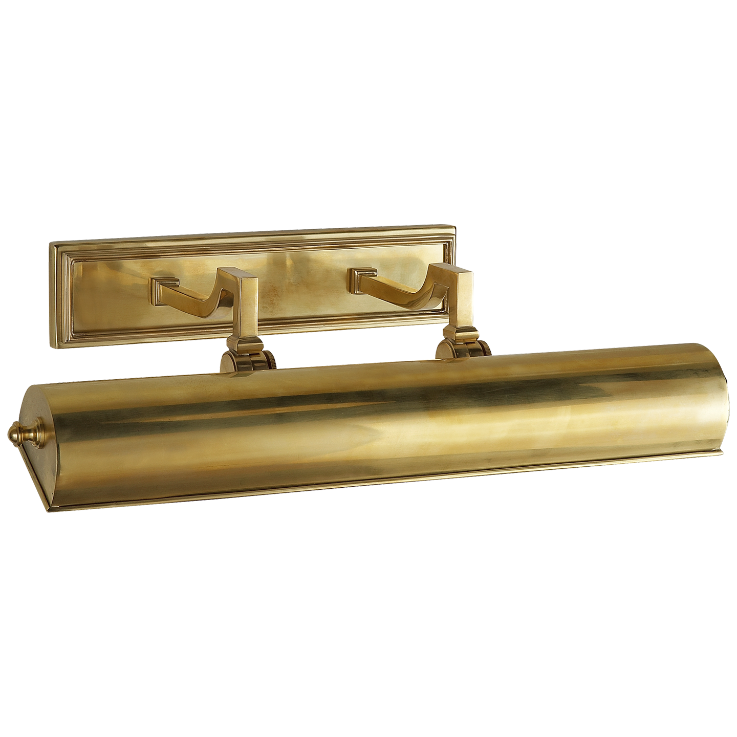 Dean 18" Picture Light in Natural Brass