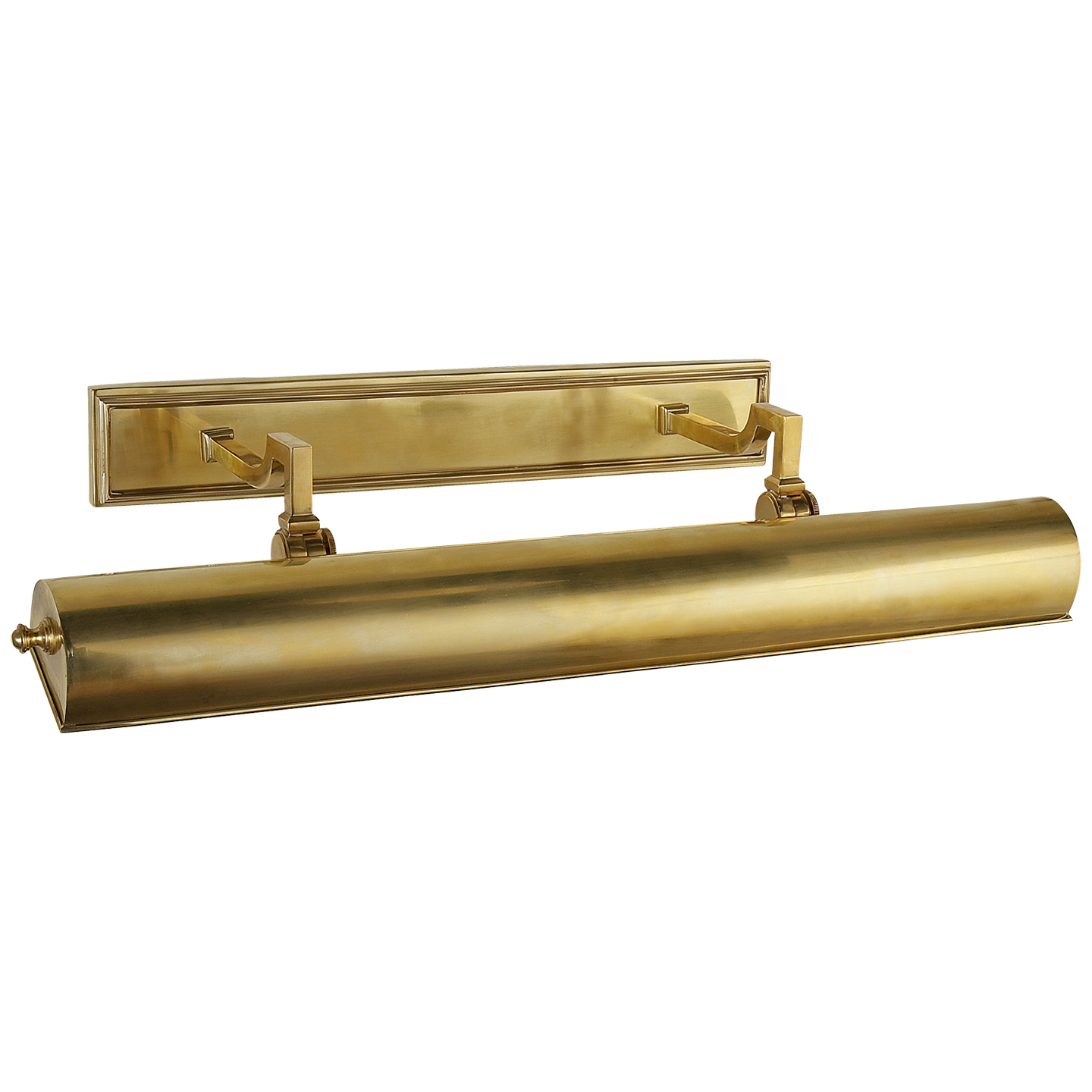 Dean 24" Picture Light in Natural Brass