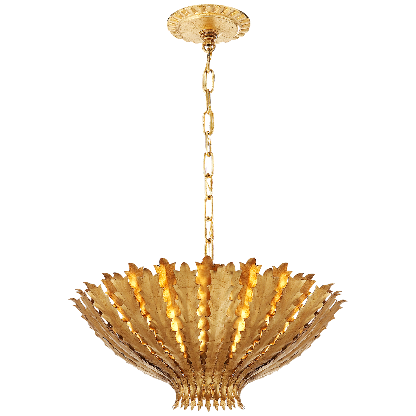 Hampton Small Chandelier in Gild