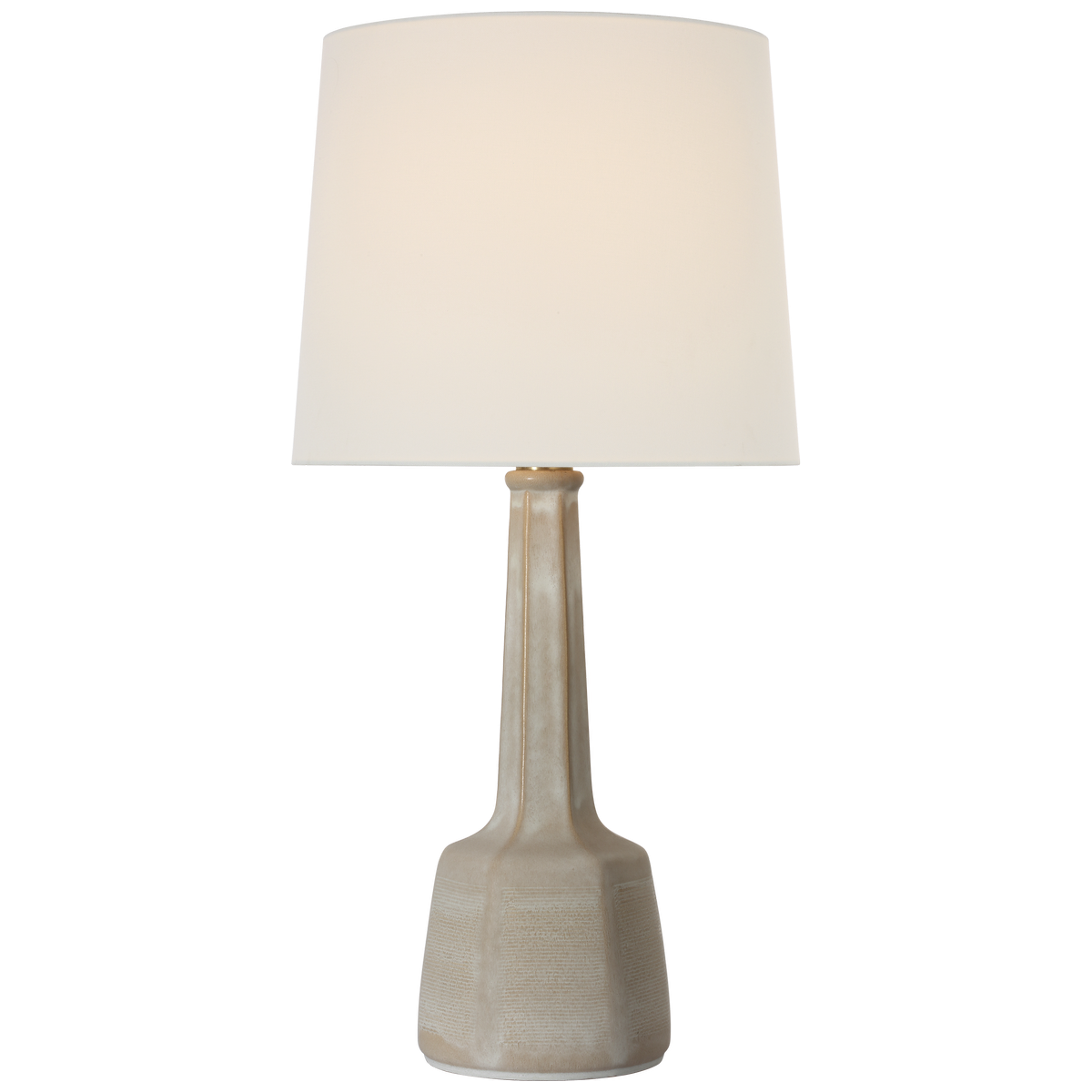 Lerio 31" Table Lamp in Dusted Stone with Linen Shade