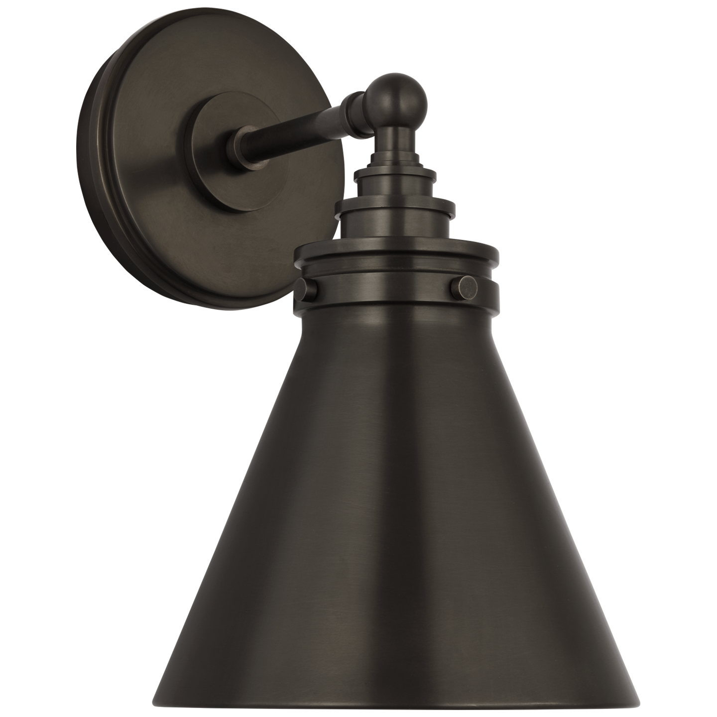 Parkington Small Single Wall Light in Bronze