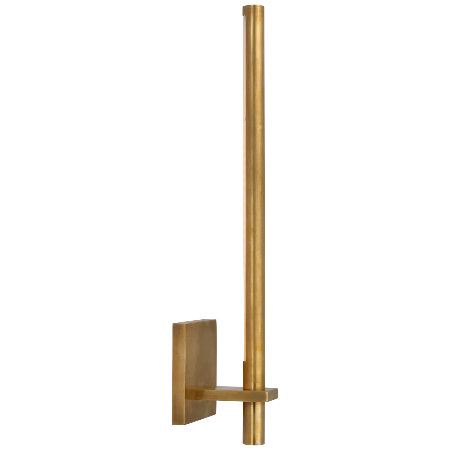 Axis Medium Sconce in Antique-Burnished Brass