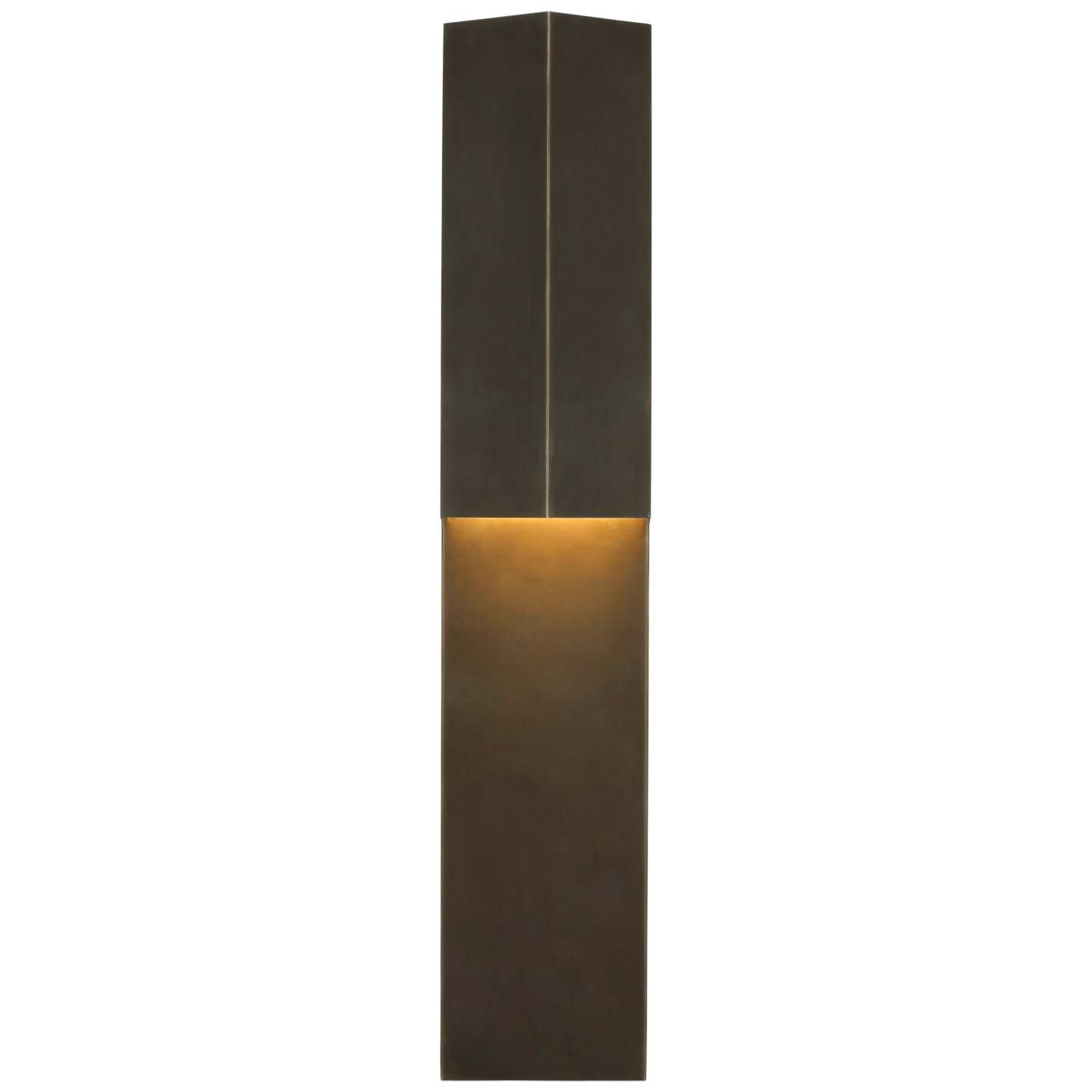 Rega 24" Folded Sconce in Bronze