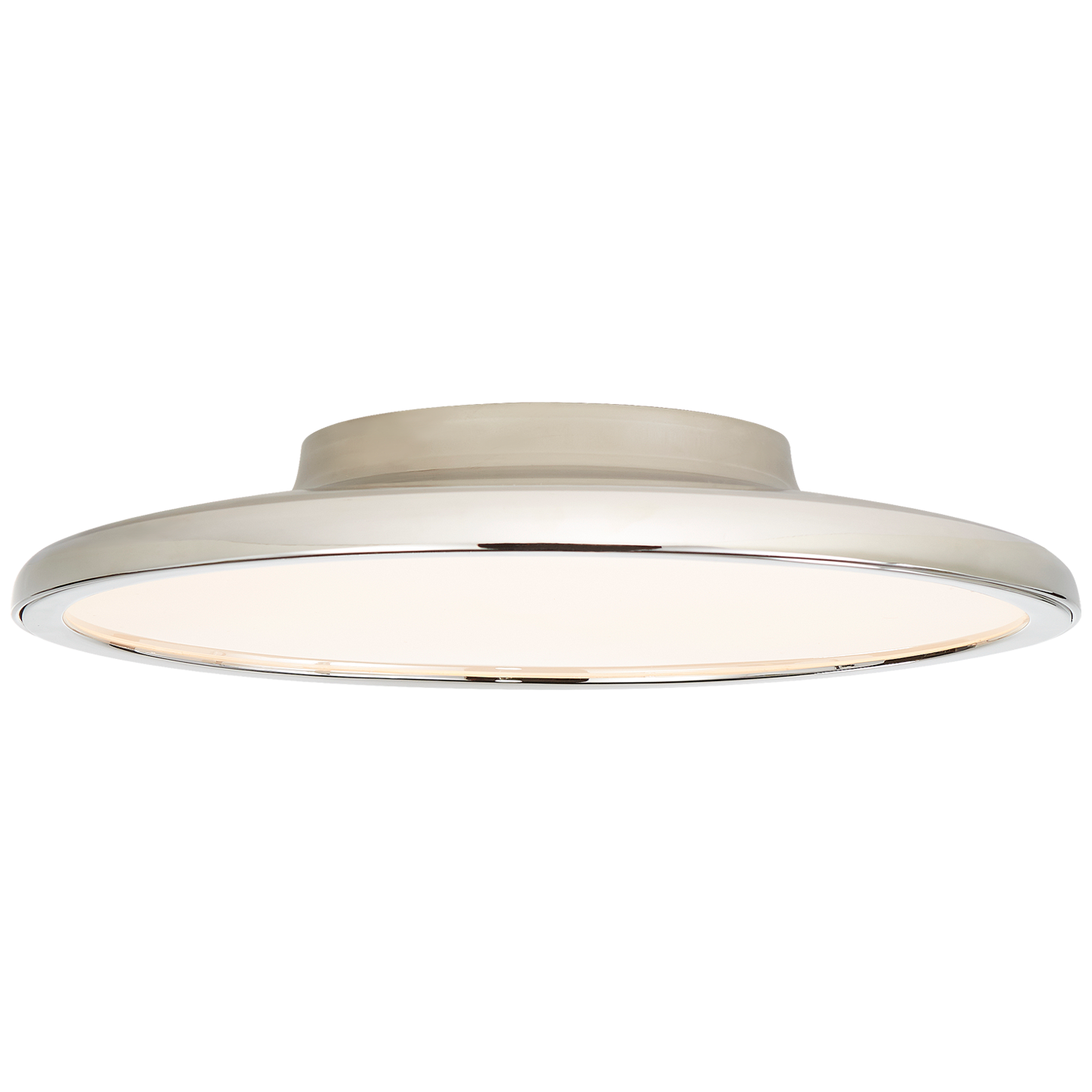 Dot 13" Flush Mount in Polished Nickel