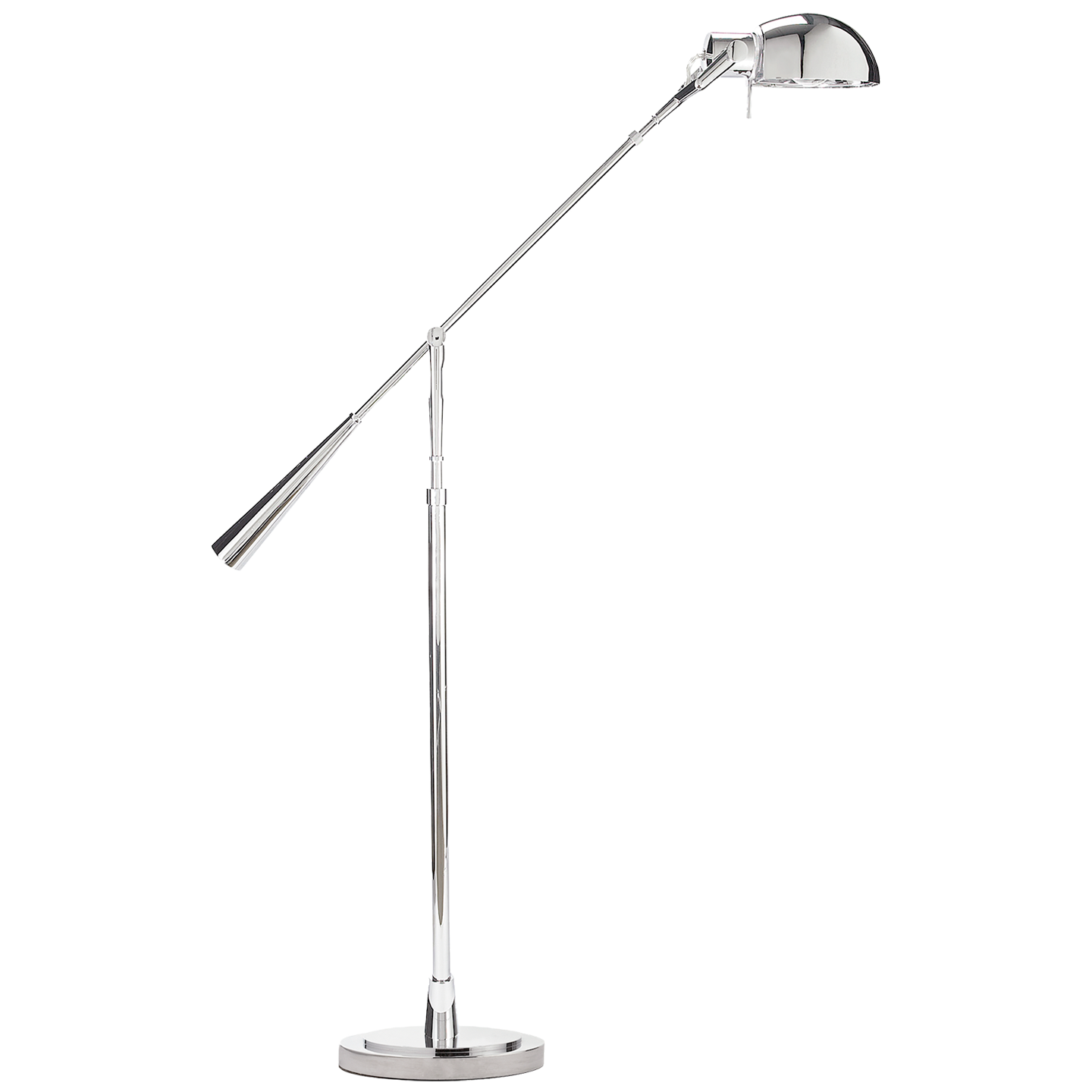 Equilibrium Floor Lamp in Polished Nickel