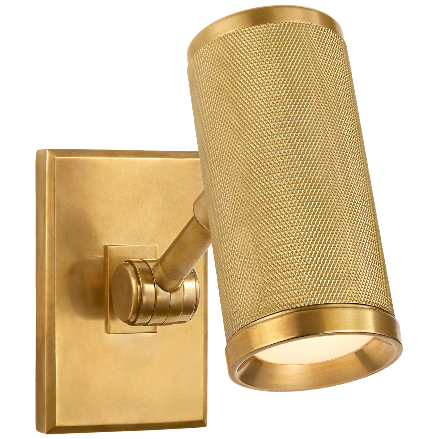 Barrett Mini Bed Light in Natural Brass