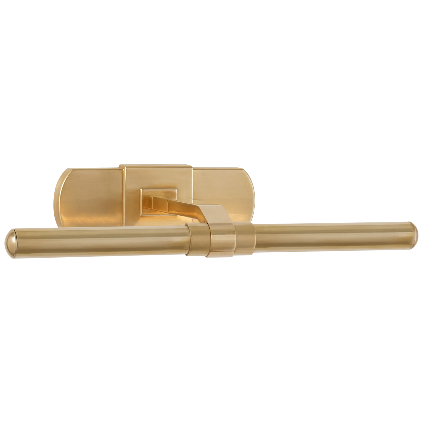 Langley 12" Picture Light in Natural Brass