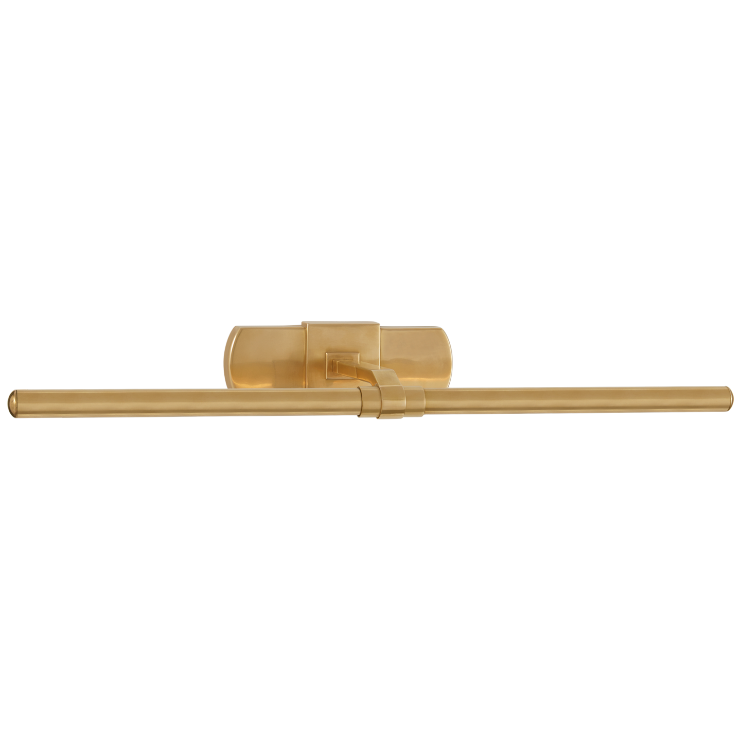 Langley 24" Picture Light in Natural Brass