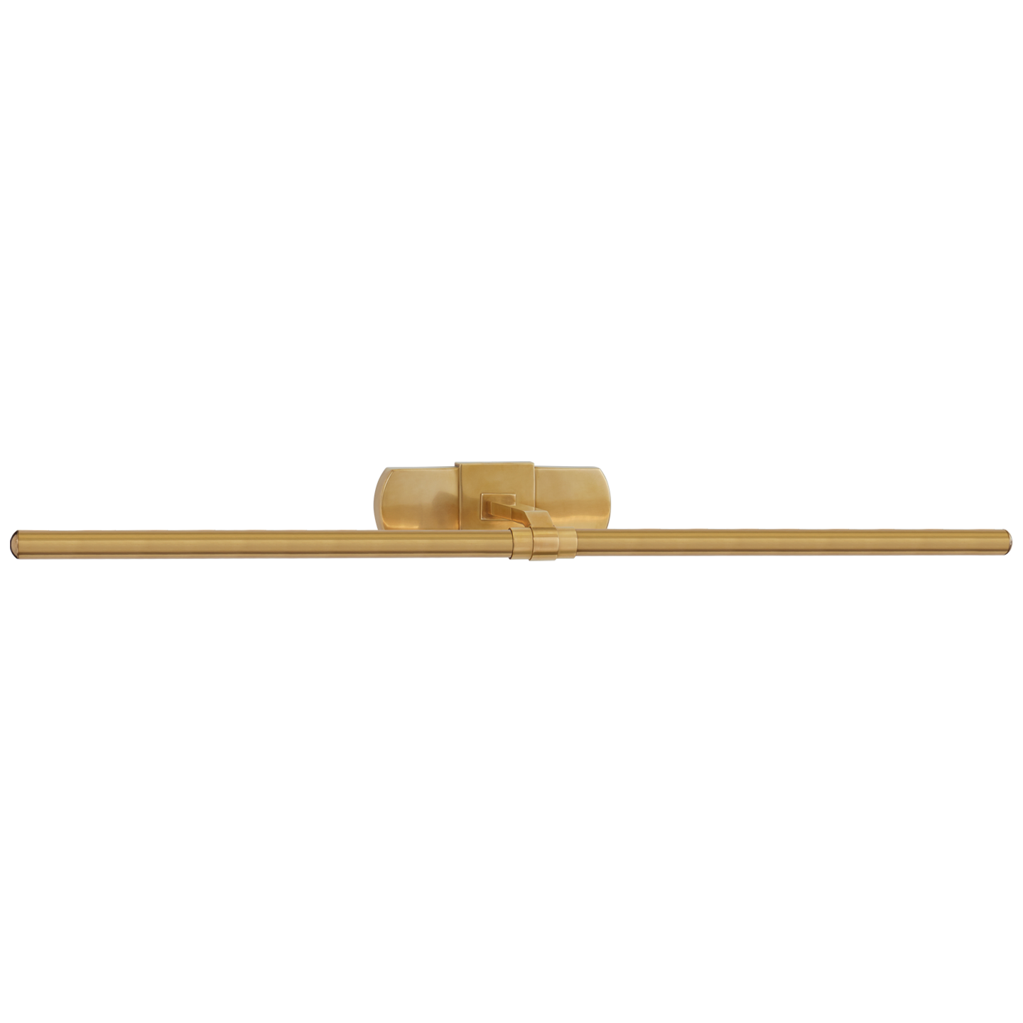 Langley 32" Picture Light in Natural Brass