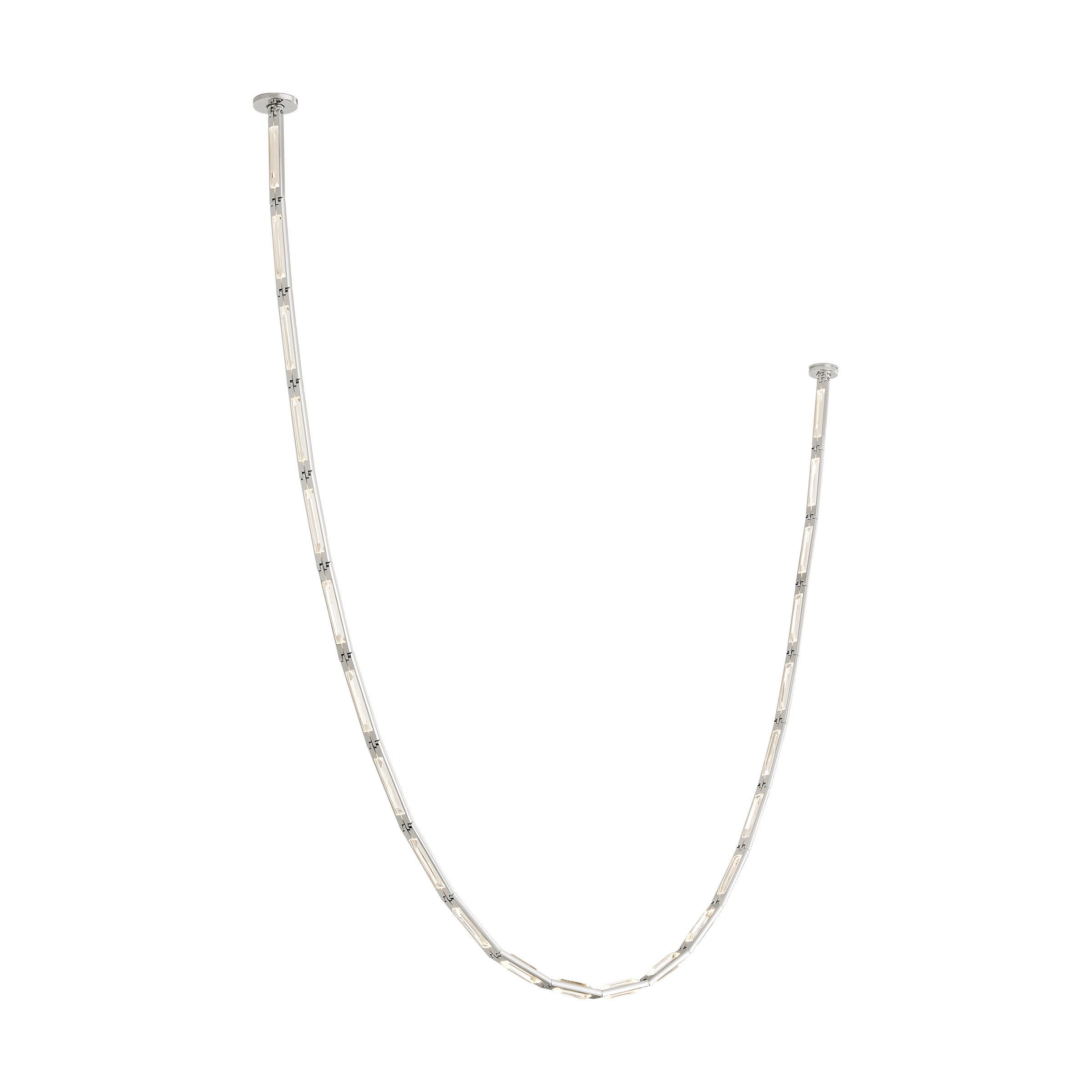 Catena 118 Chandelier in Polished Nickel